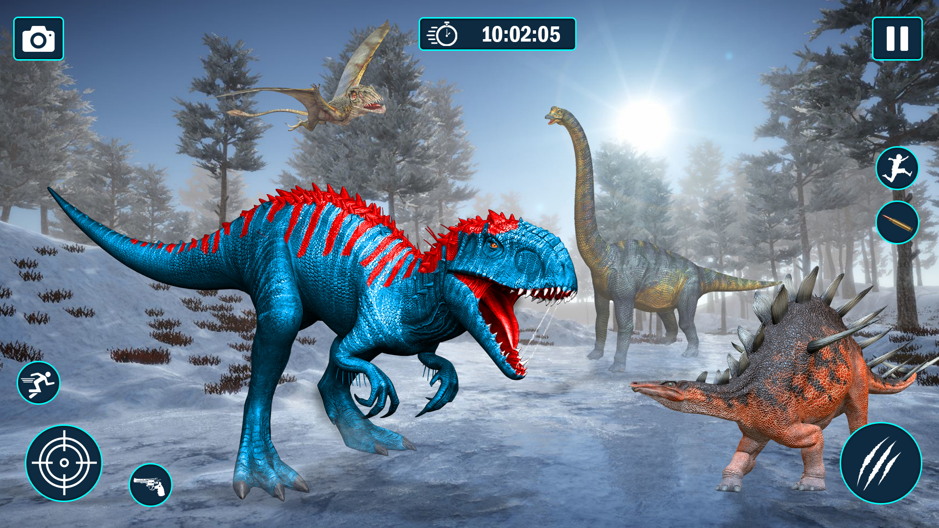 اسکرین شات 2 بازی Dino Hunter 3D Sniper Shooting