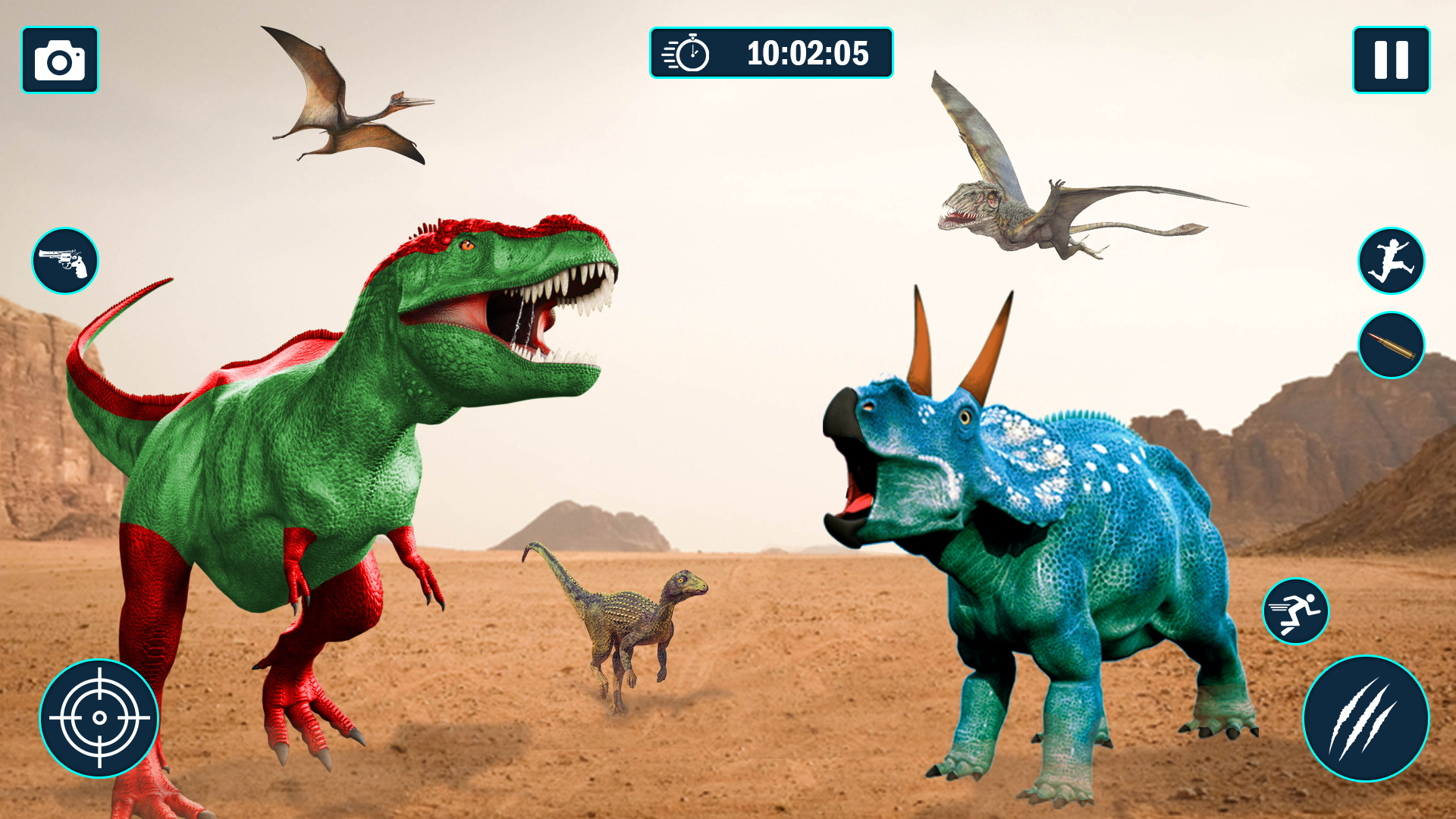 اسکرین شات 4 بازی Dino Hunter 3D Sniper Shooting