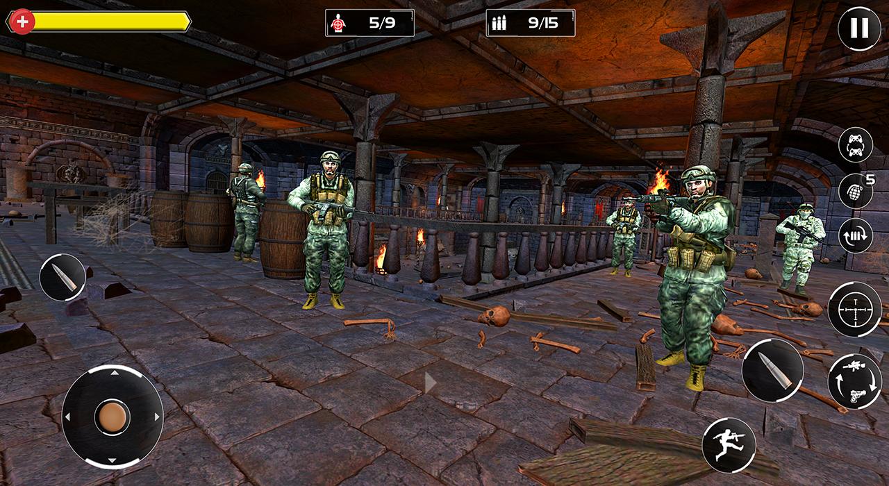 اسکرین شات 2 بازی FPS Shooting Game: CS Offline