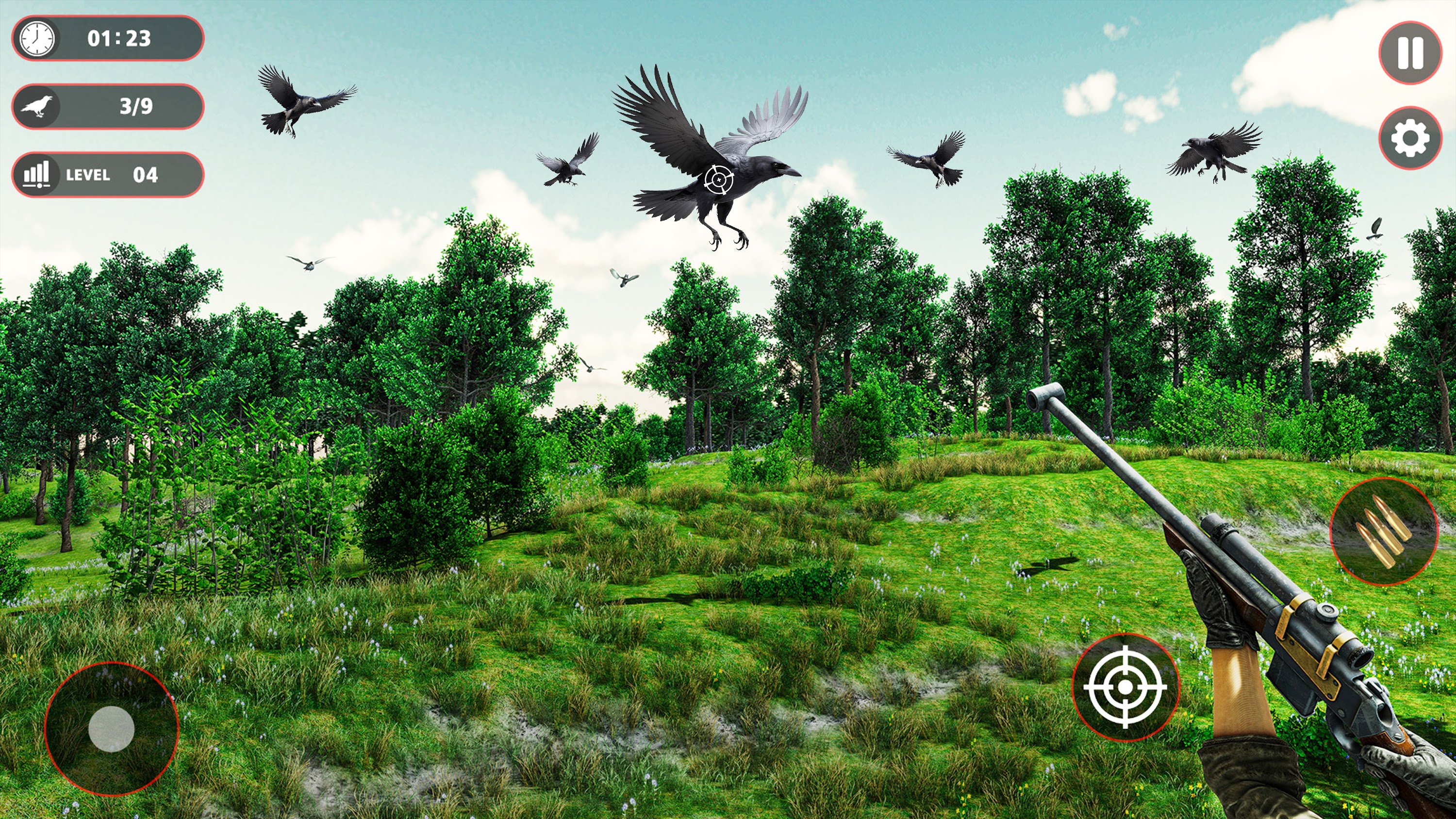 اسکرین شات 3 بازی Birds Hunting Sniper Shooting