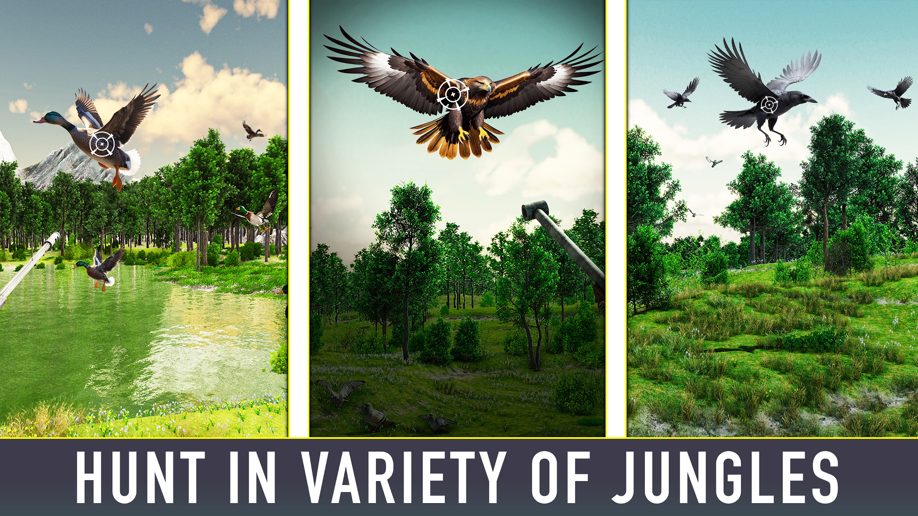 اسکرین شات 5 بازی Birds Hunting Sniper Shooting