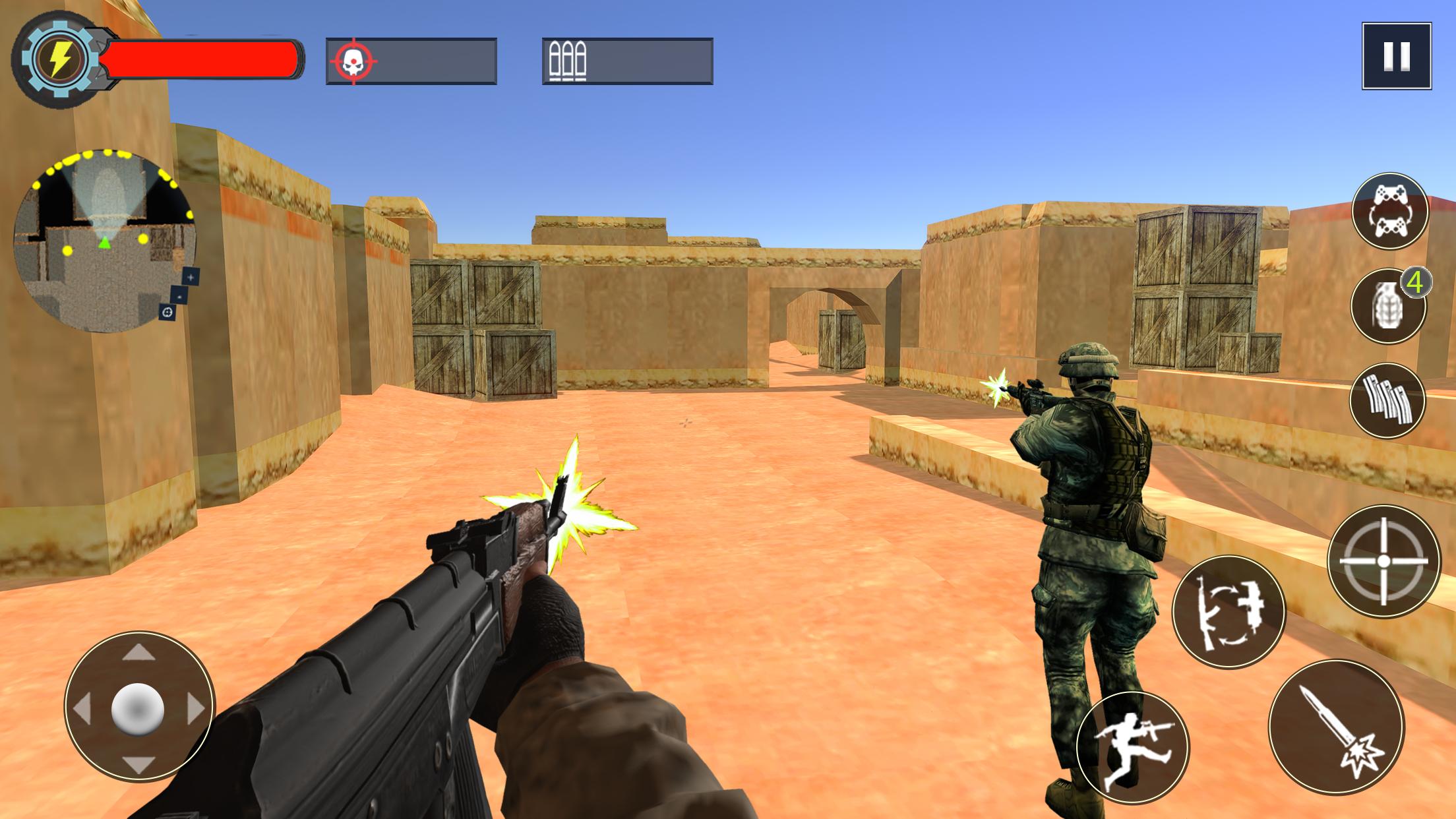 اسکرین شات 6 بازی Counter Mission Strike Games