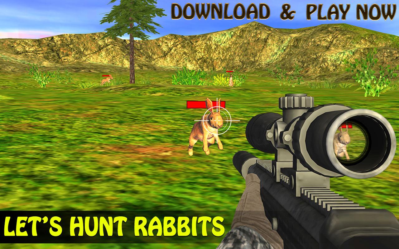 اسکرین شات 5 بازی Rabbit Hunting Sniper Shooting