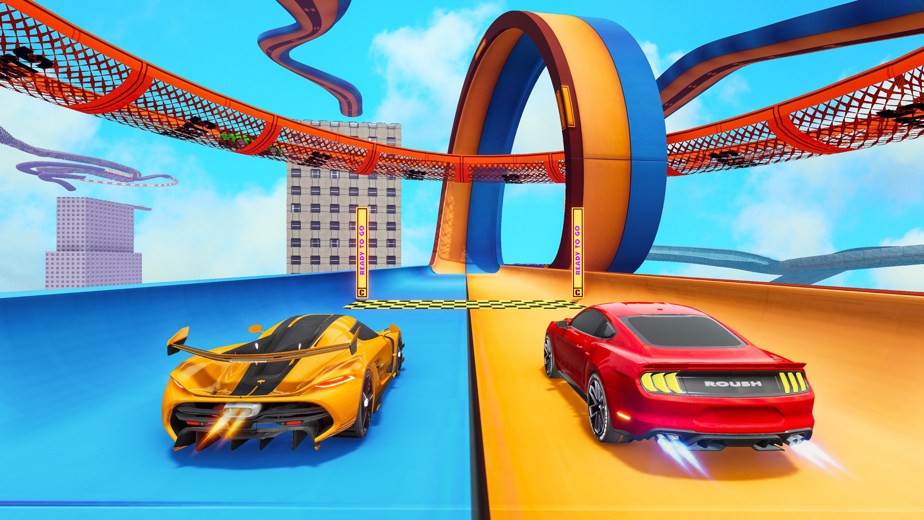 اسکرین شات 4 برنامه Real Rush Racing lightning car