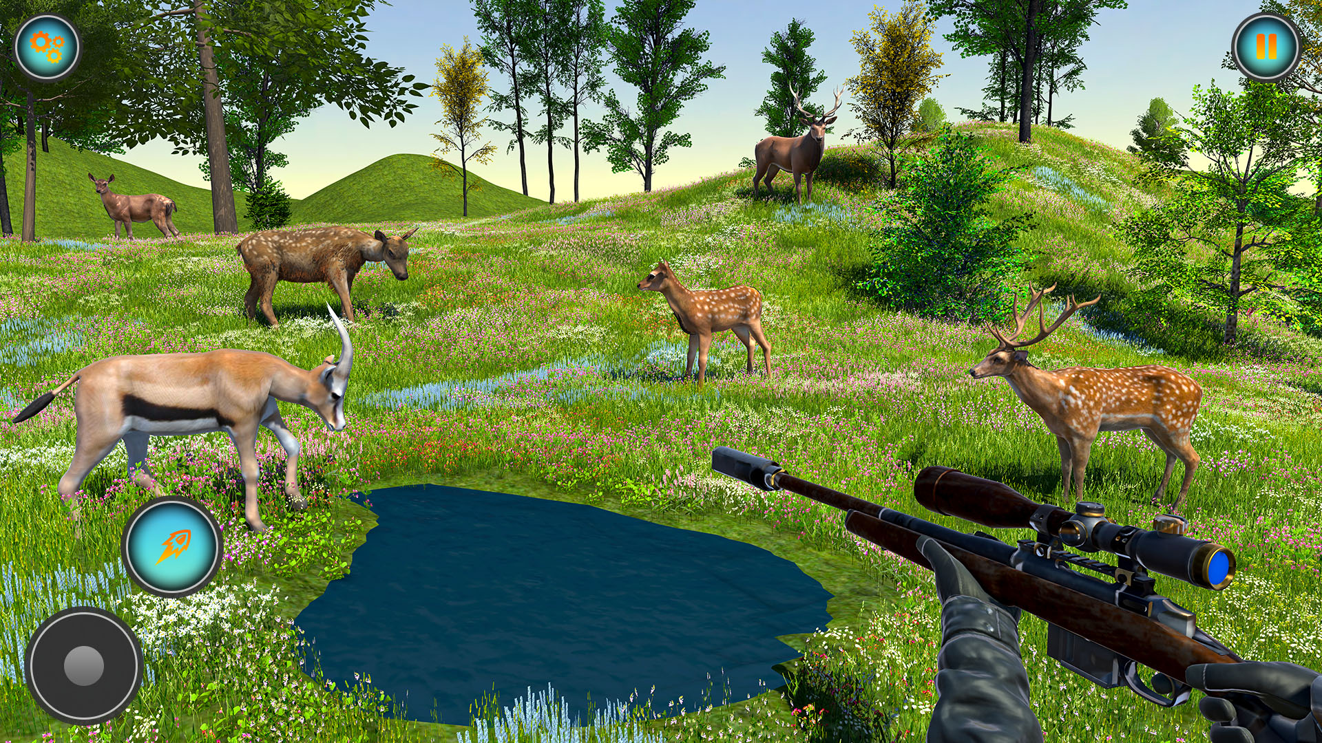 اسکرین شات 4 بازی Stag Hunter 3D:Crossbow Safari