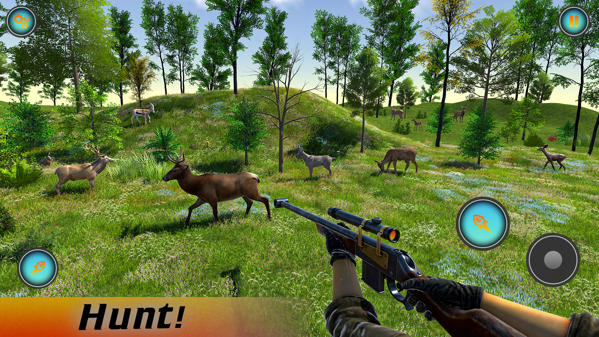 اسکرین شات 2 بازی Stag Hunter 3D:Crossbow Safari