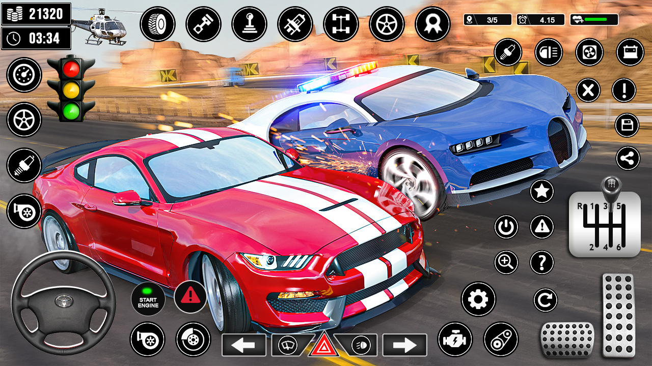 اسکرین شات 2 بازی Car Racing Game : 3D Car Games