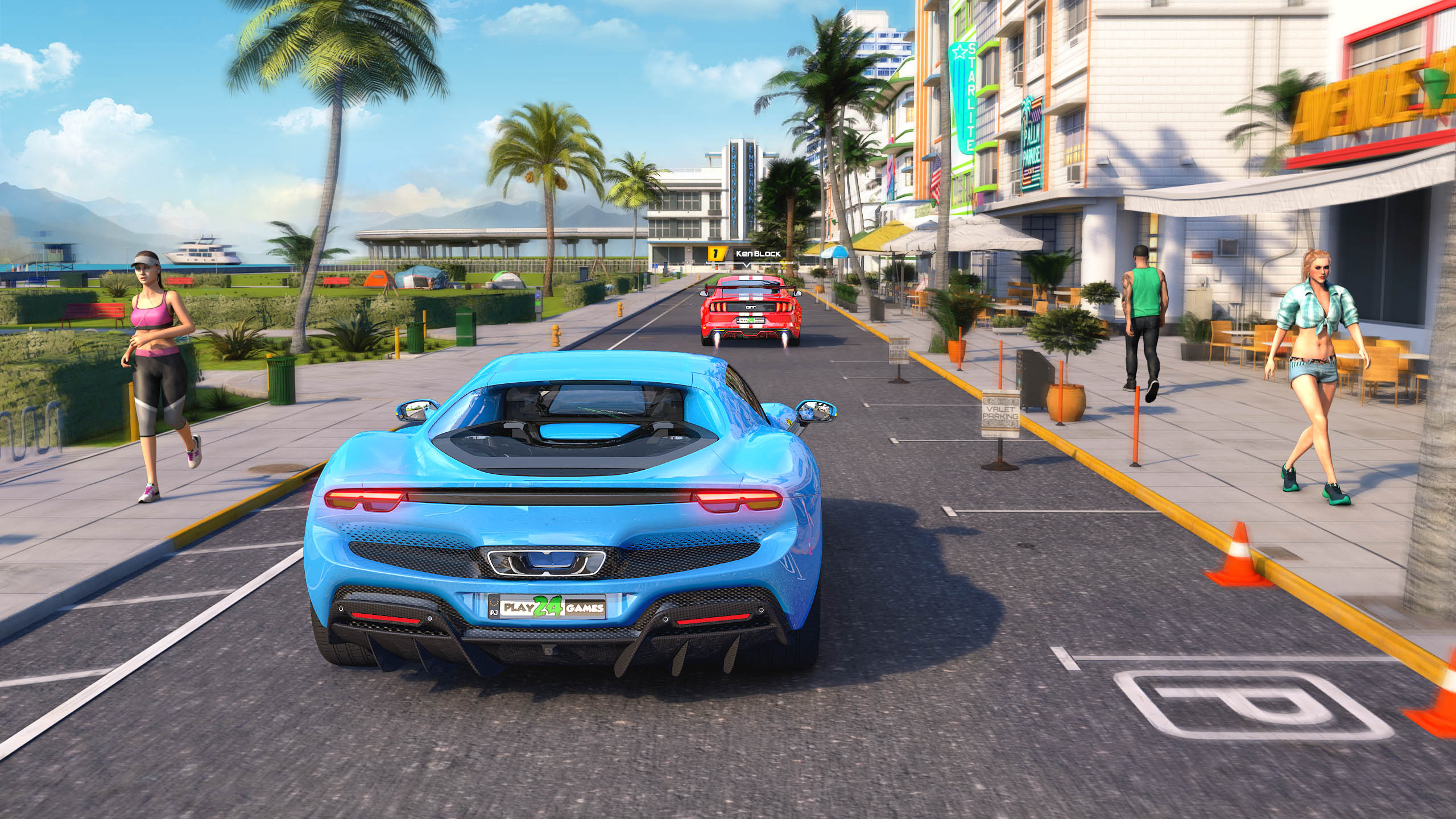 اسکرین شات 3 بازی Car Racing Game - Car Games 3D