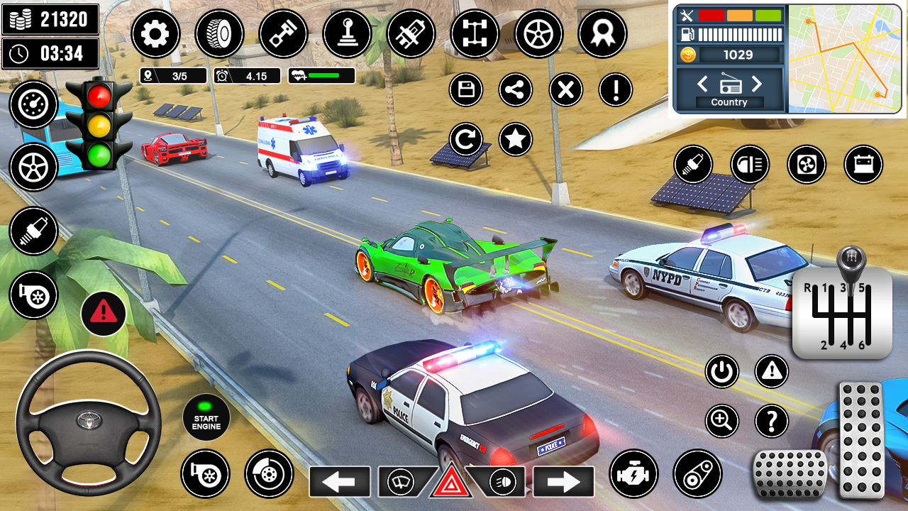 اسکرین شات 2 بازی Car Racing Game - Car Games 3D