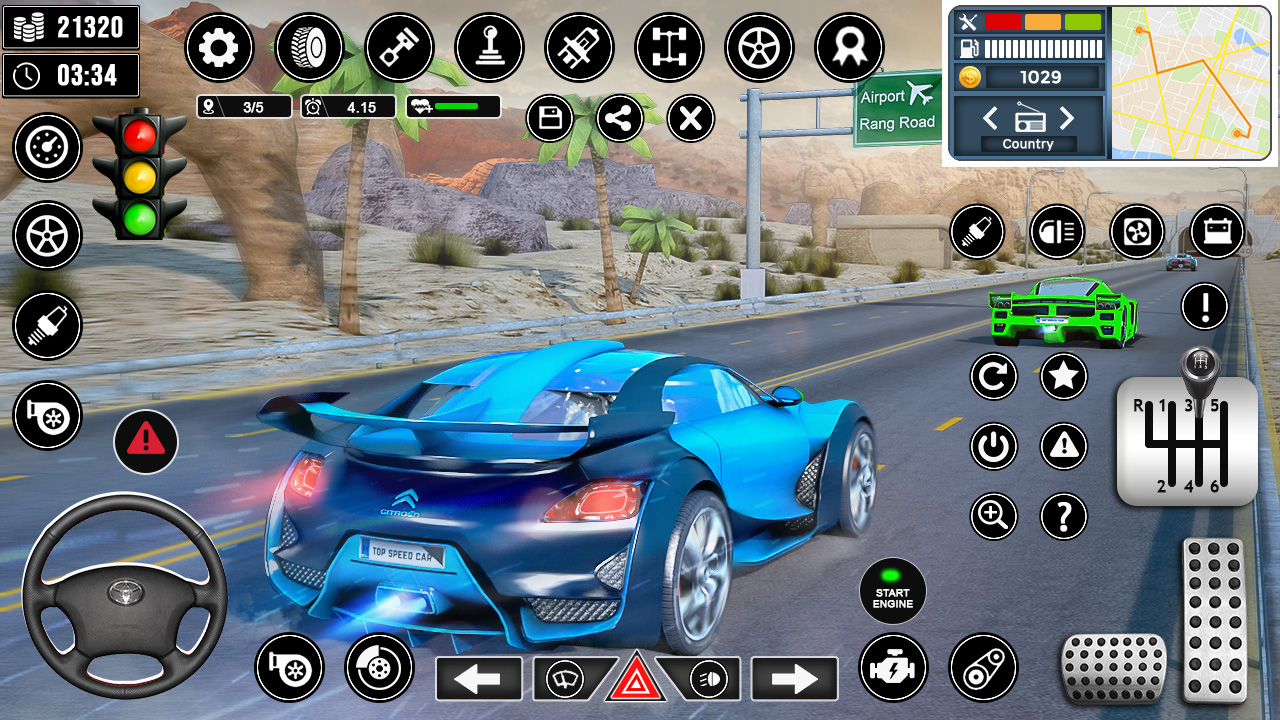 اسکرین شات 5 بازی Car Racing Game - Car Games 3D