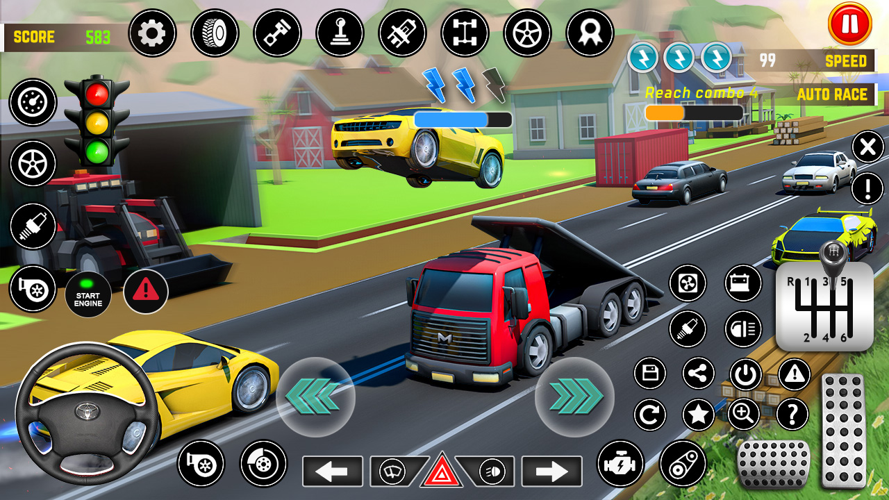 اسکرین شات 2 بازی Mini Car Racing Games Legend