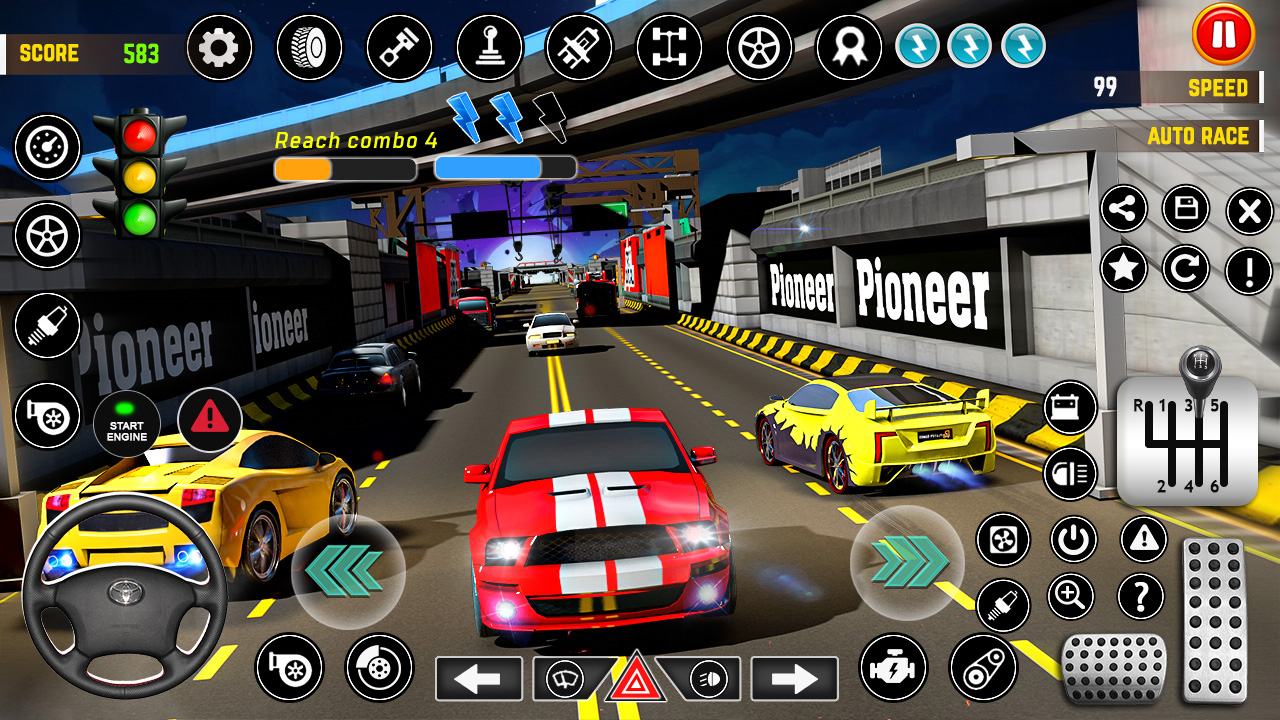 اسکرین شات 5 بازی Mini Car Racing Games Legend