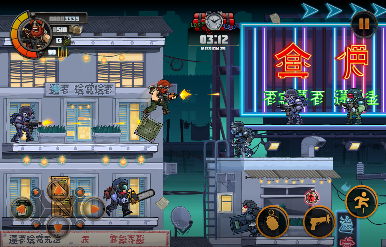 اسکرین شات 7 بازی Metal Soldiers 3