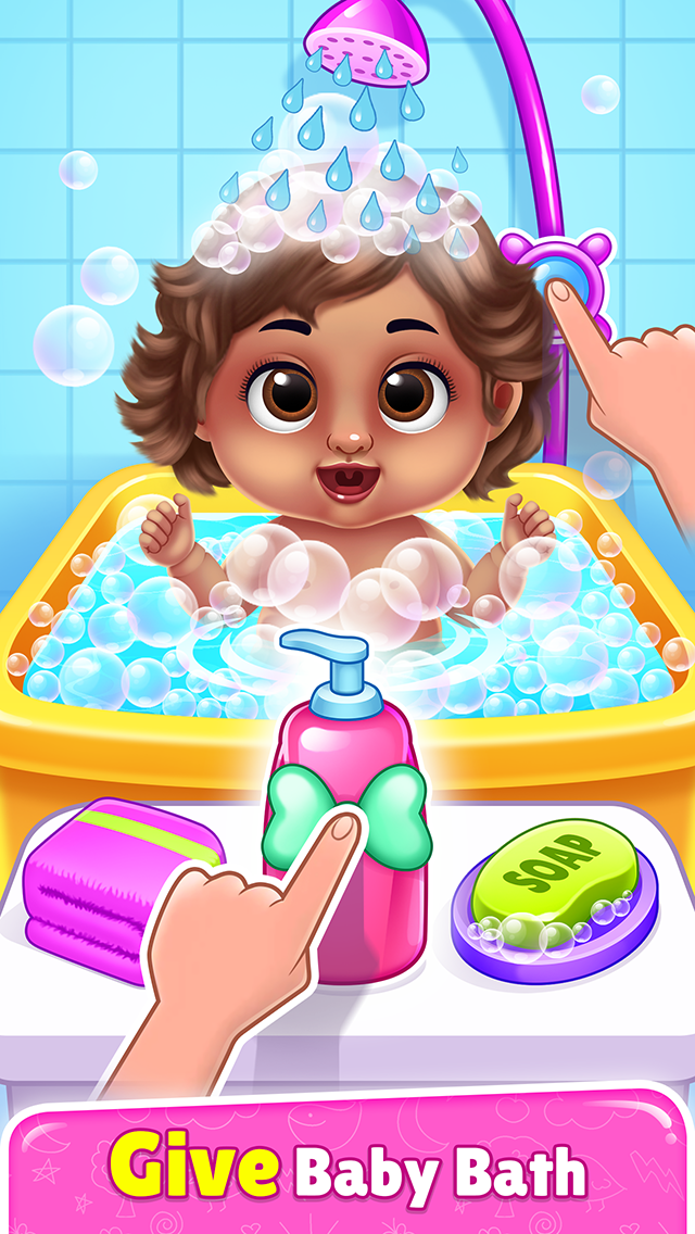 اسکرین شات 1 بازی BabySitter: Baby Care Games