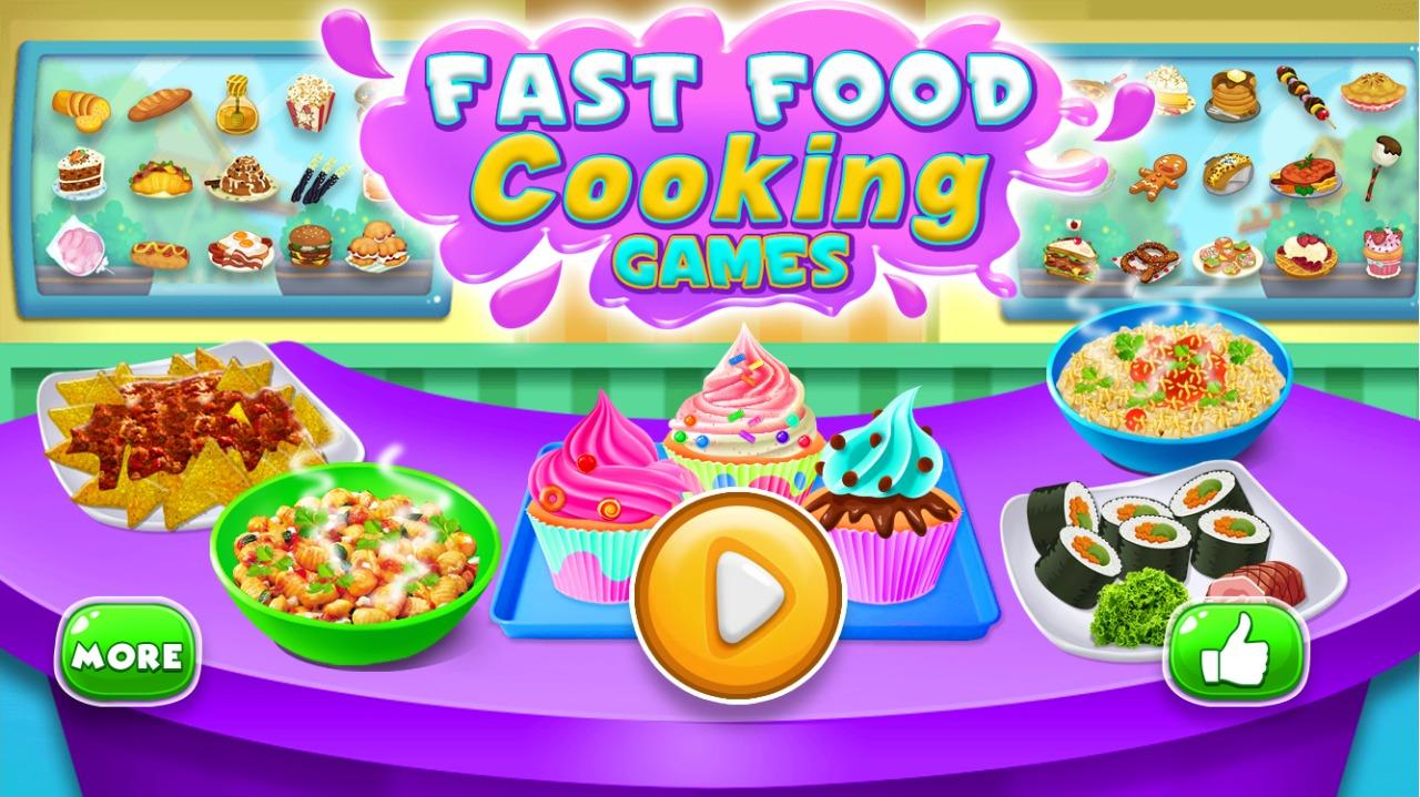 اسکرین شات 6 بازی Fast Food Cooking Games