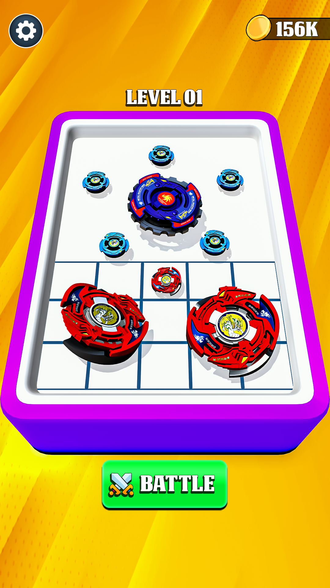اسکرین شات 4 بازی Spin Battle 3D