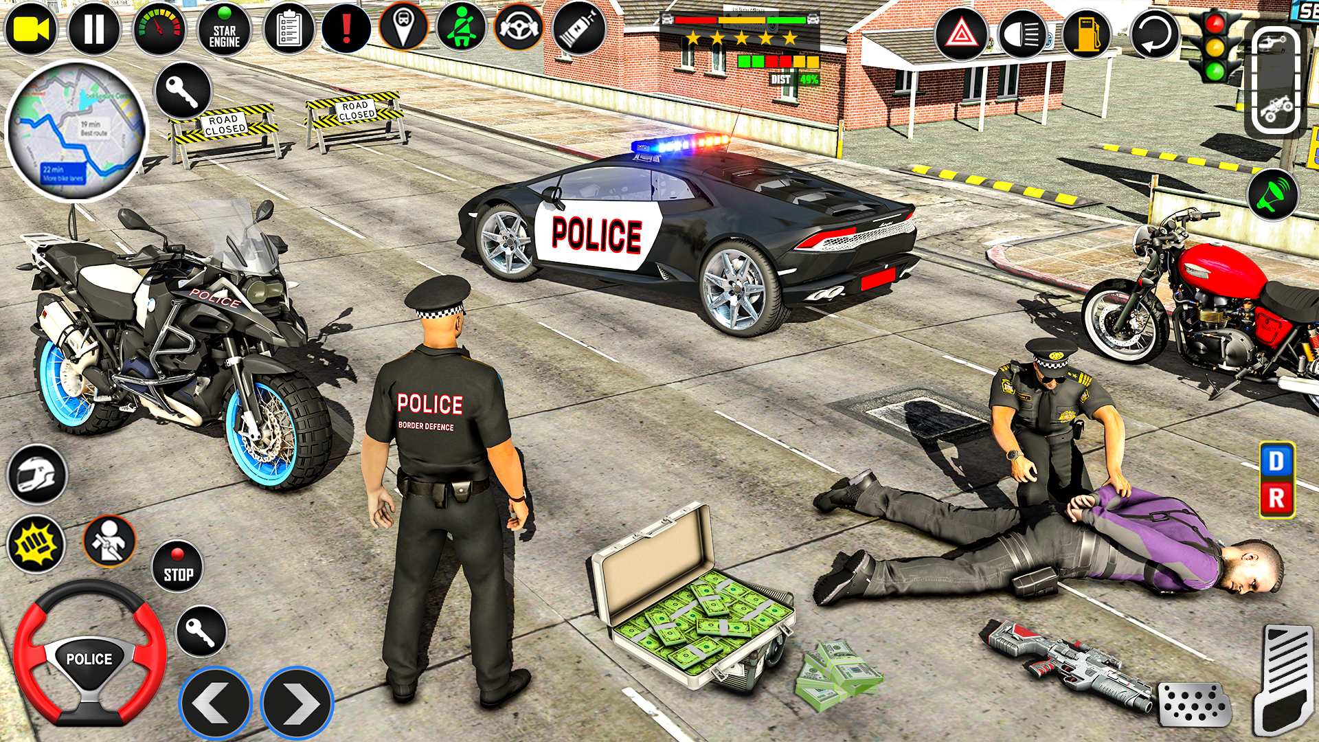 اسکرین شات 6 بازی Police Motor Bike Crime Chase