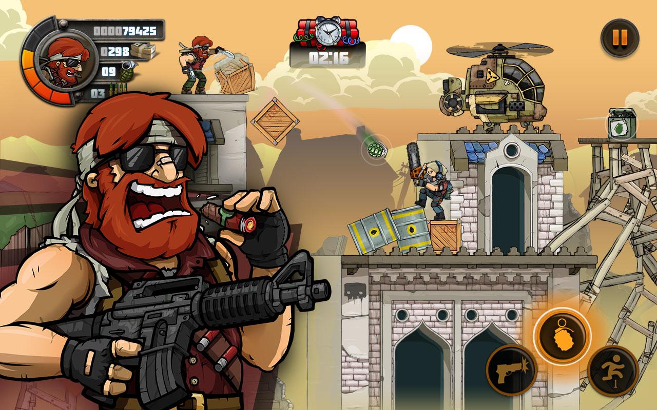 اسکرین شات 4 بازی Metal Soldiers 2