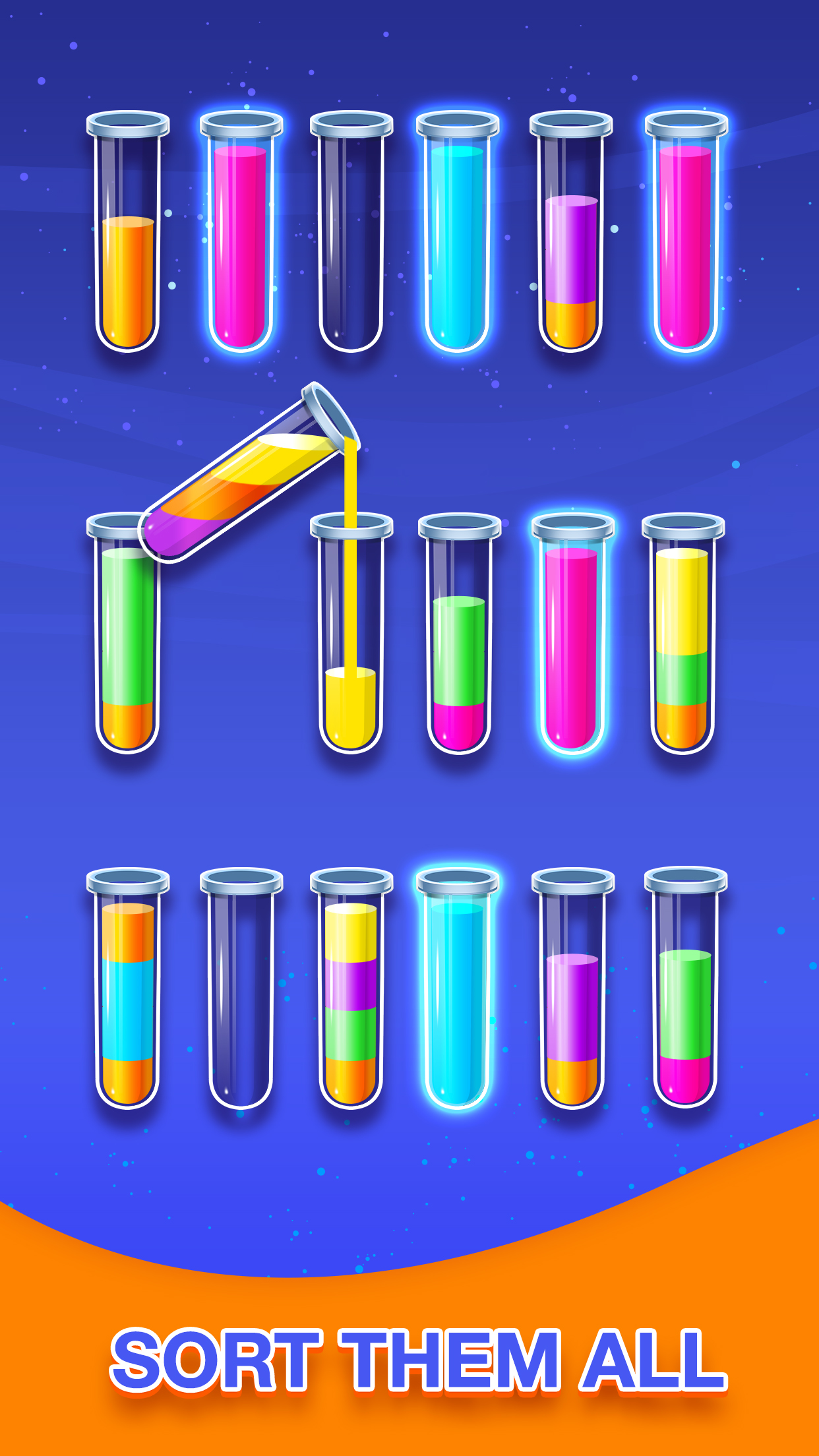 اسکرین شات 2 بازی Sort Puzzle: Fun Ball