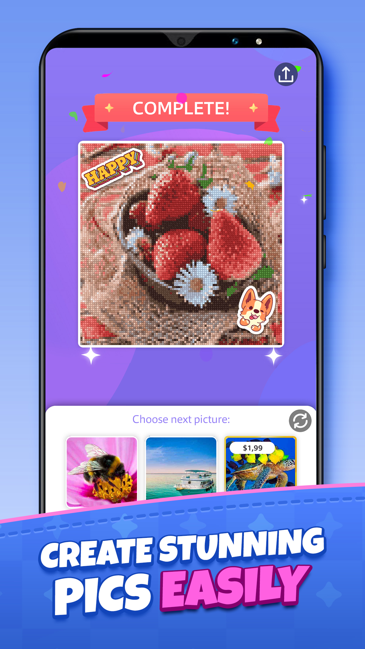 اسکرین شات 2 بازی Cross Stitch:Craft & Art