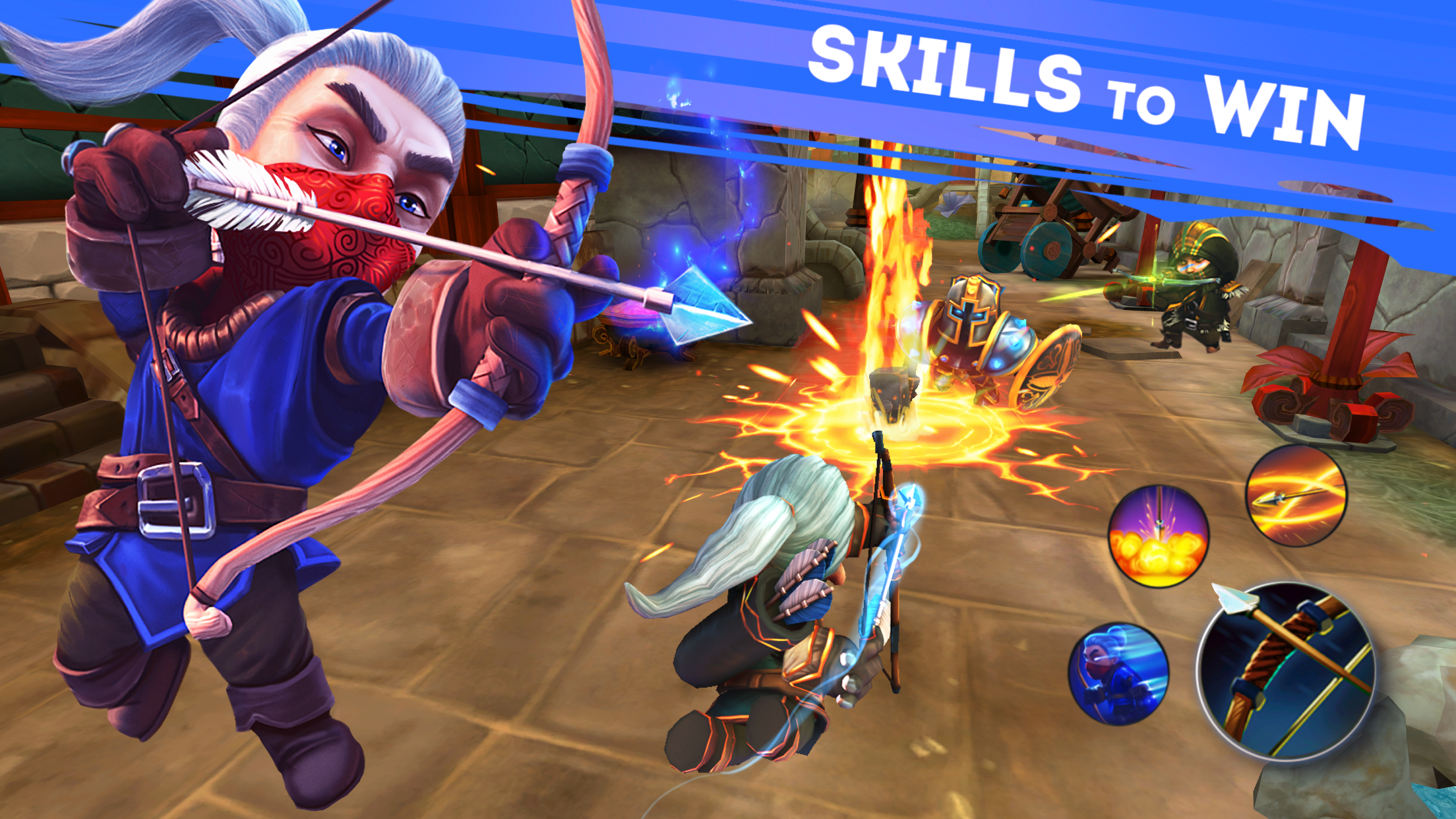 اسکرین شات 1 بازی Heroes Impact: Battle Arena