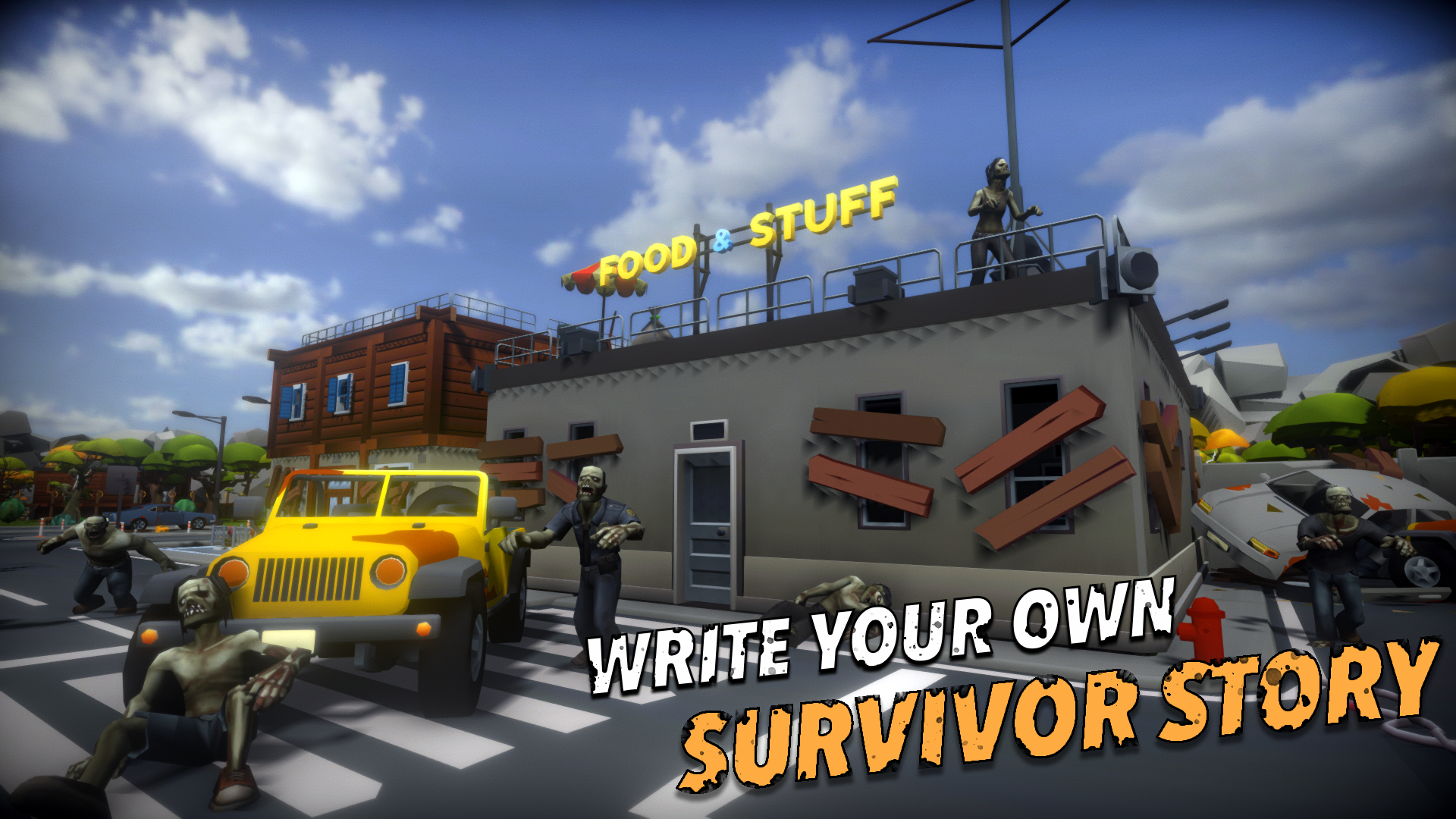 اسکرین شات 2 بازی Zombie Train: Survival games