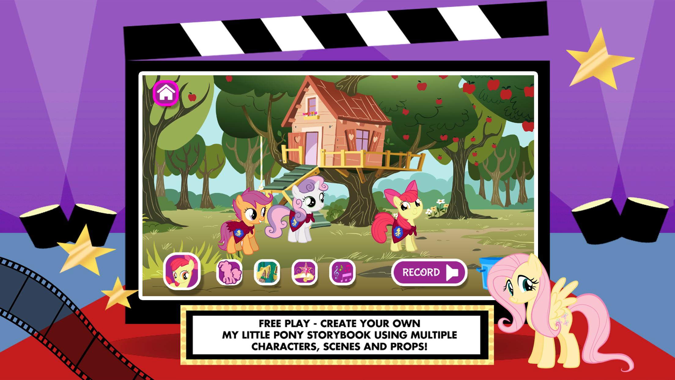 اسکرین شات 5 برنامه My Little Pony: Story Creator