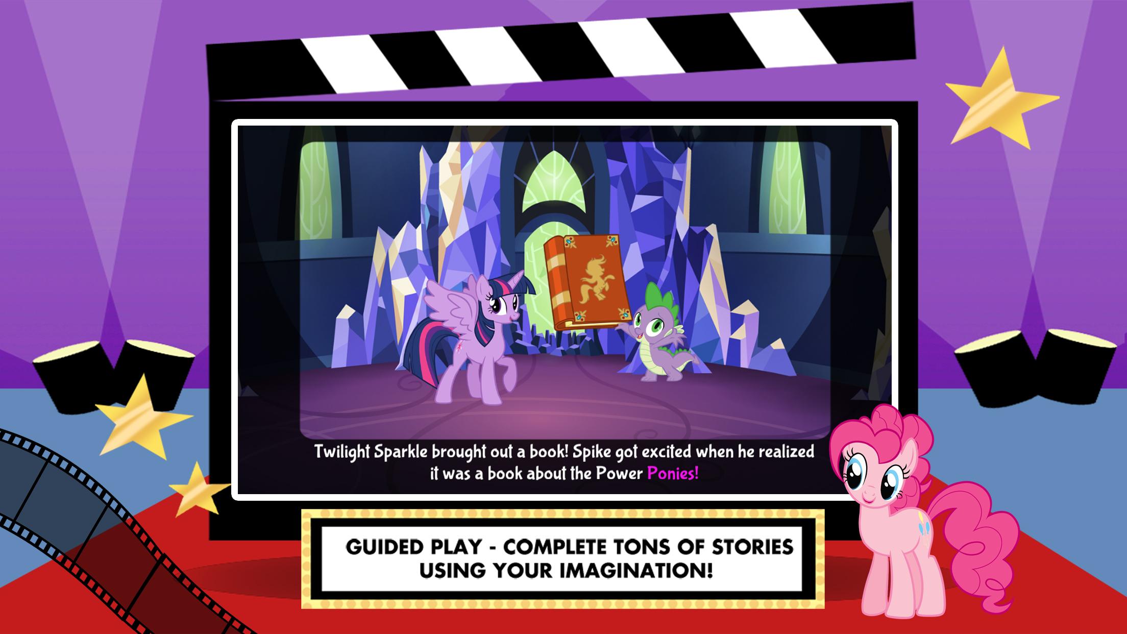 اسکرین شات 6 برنامه My Little Pony: Story Creator