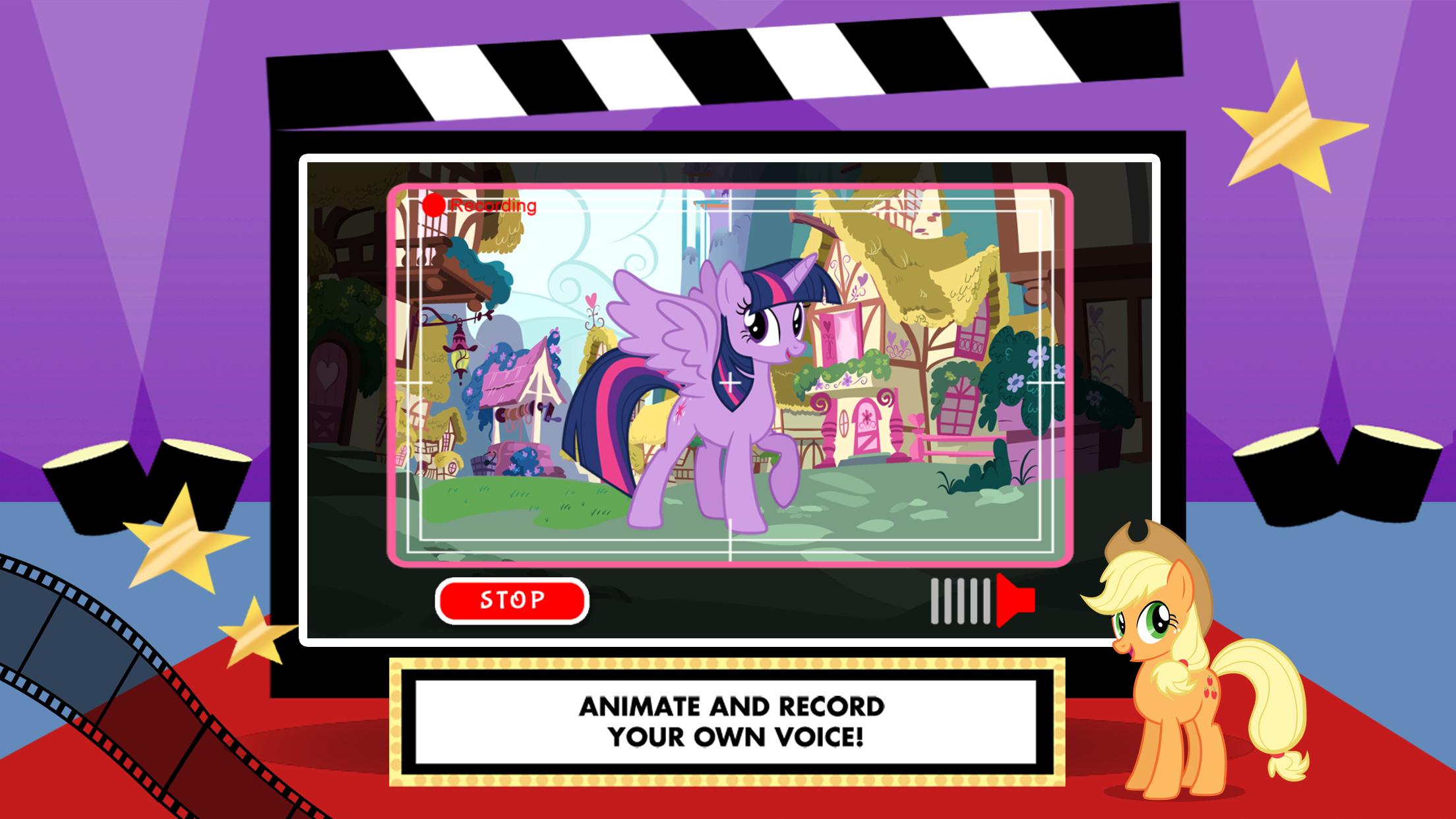 اسکرین شات 4 برنامه My Little Pony: Story Creator