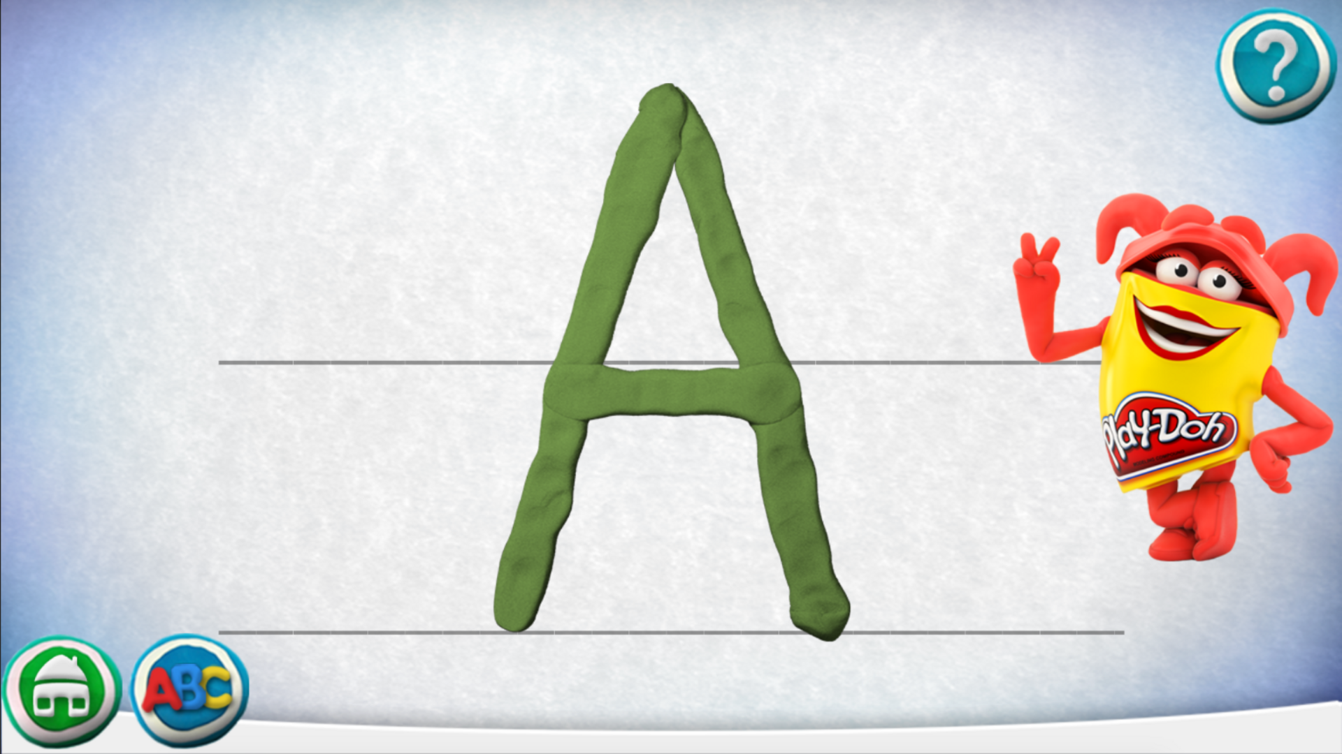 اسکرین شات 7 برنامه PLAY-DOH Create ABCs