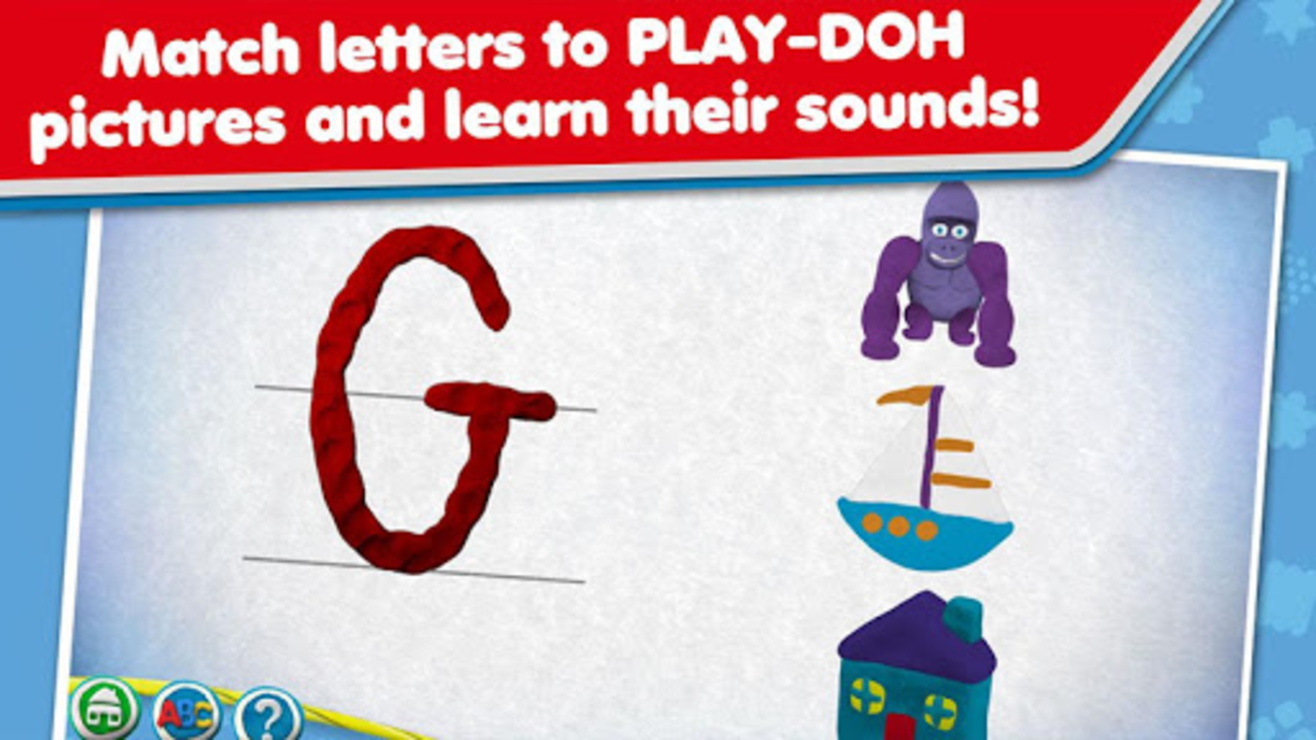 اسکرین شات 5 برنامه PLAY-DOH Create ABCs