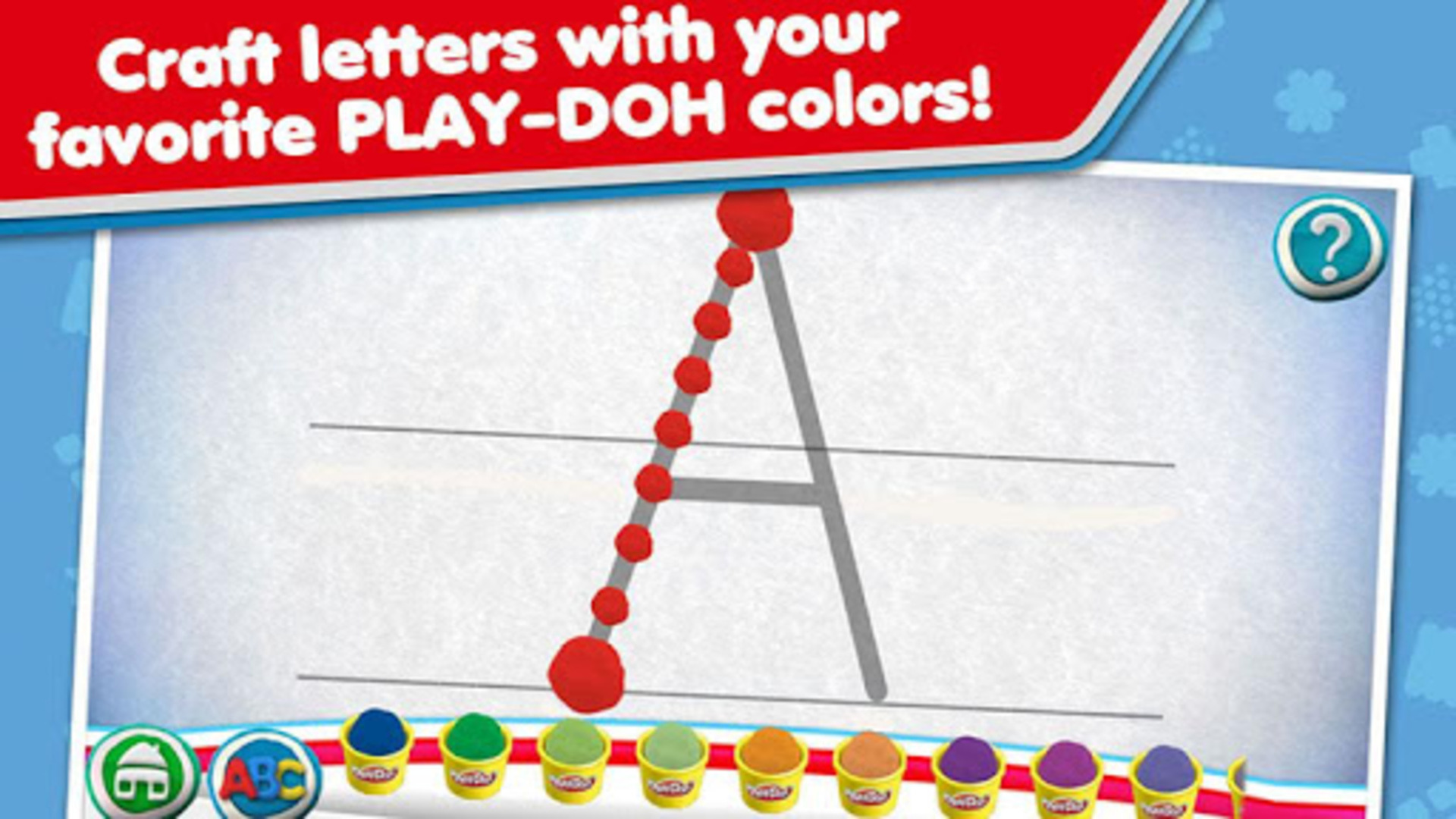 اسکرین شات 1 برنامه PLAY-DOH Create ABCs