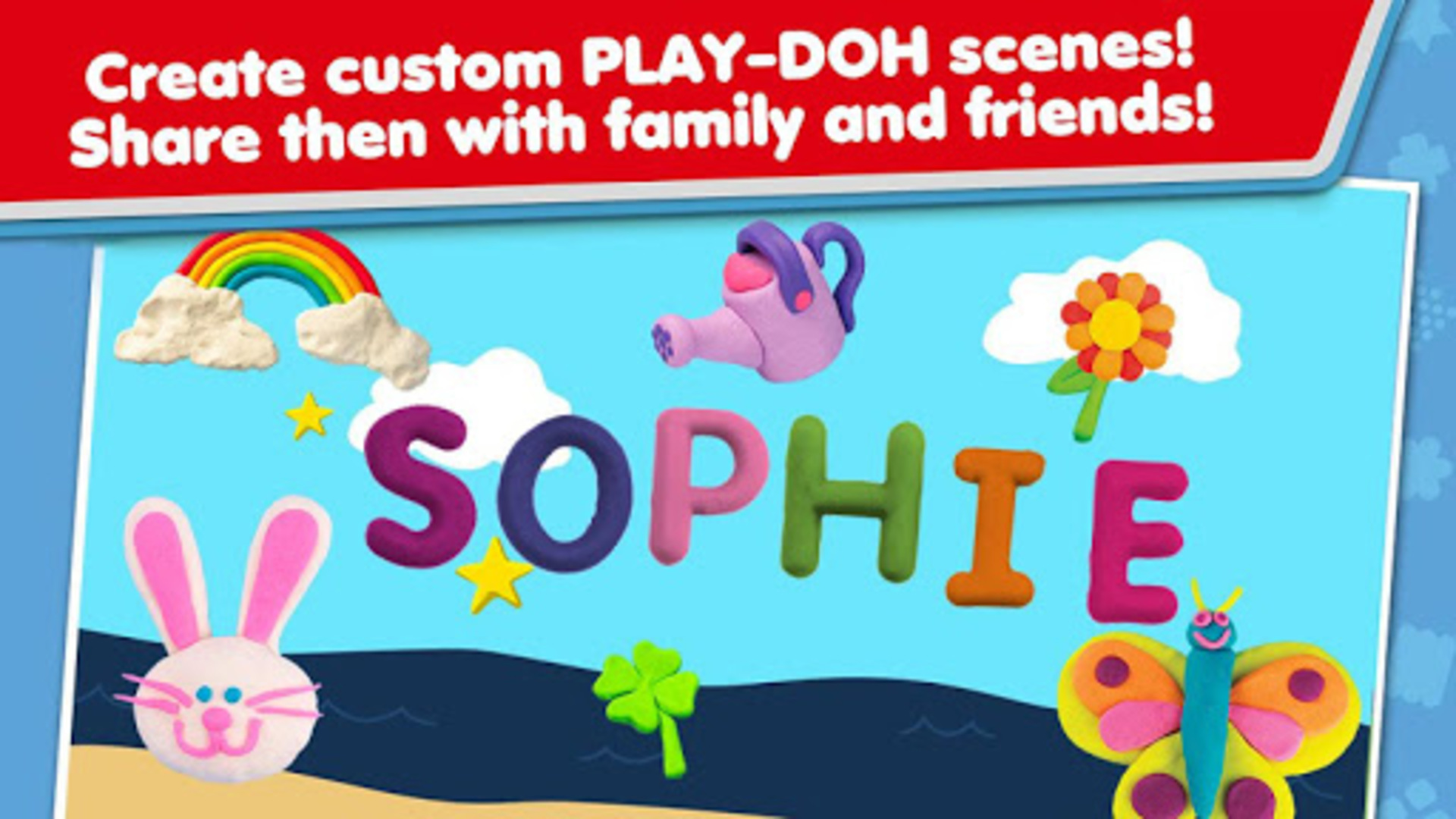 اسکرین شات 2 برنامه PLAY-DOH Create ABCs