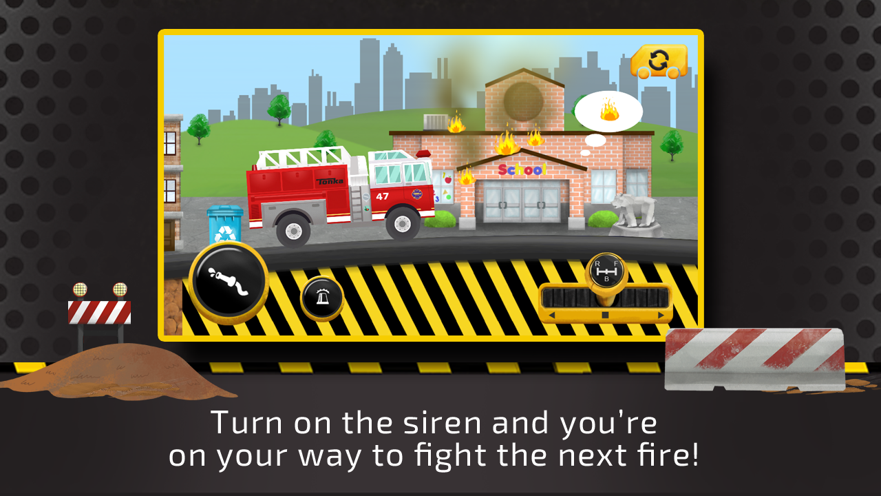 اسکرین شات 2 برنامه Tonka: Trucks Around Town