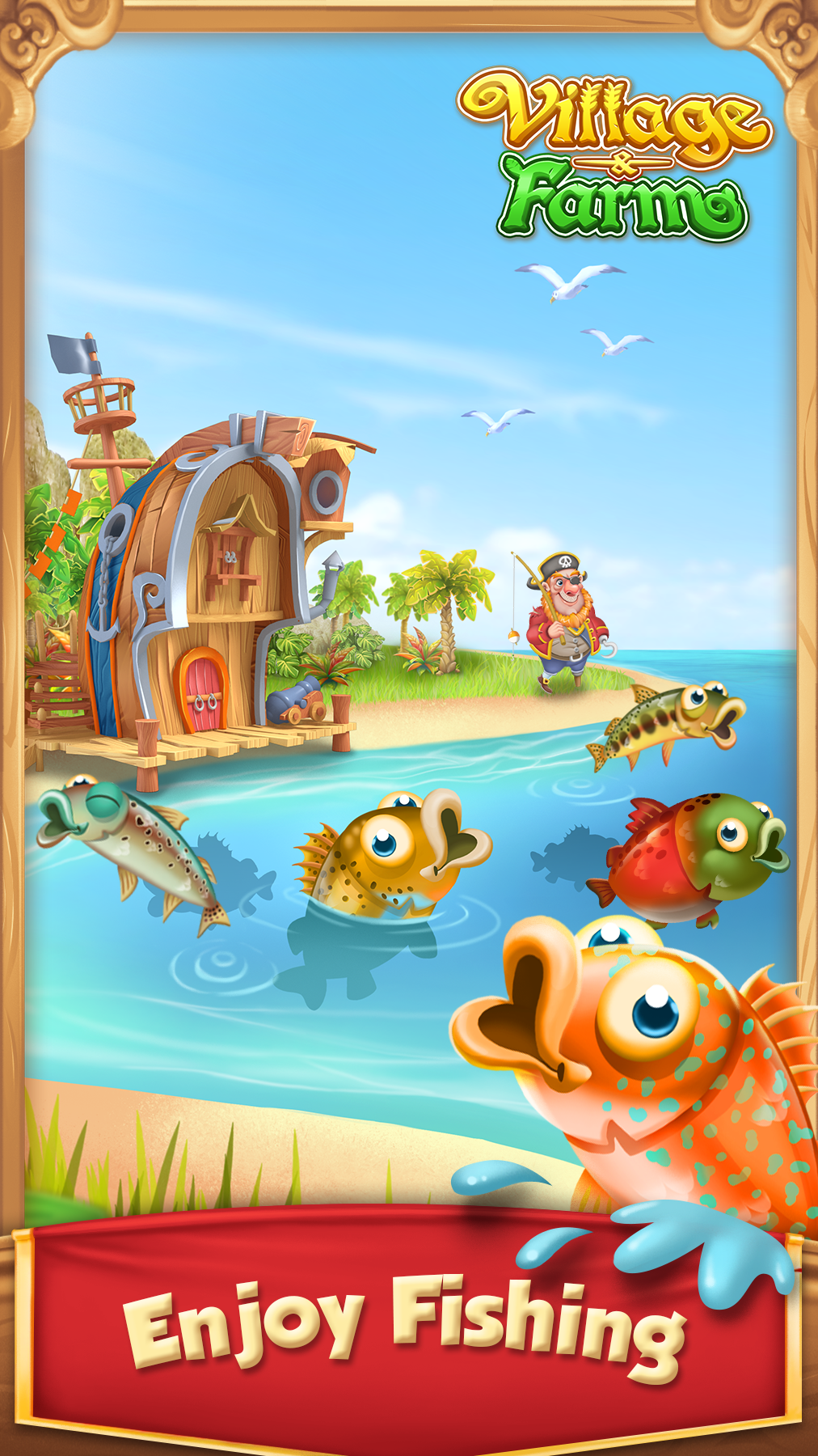 اسکرین شات 3 بازی Village and Farm