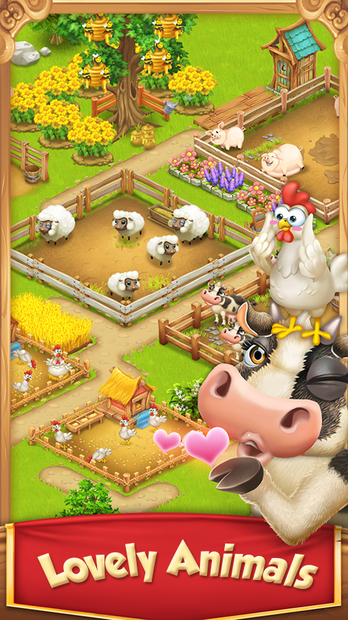 اسکرین شات 2 بازی Village and Farm