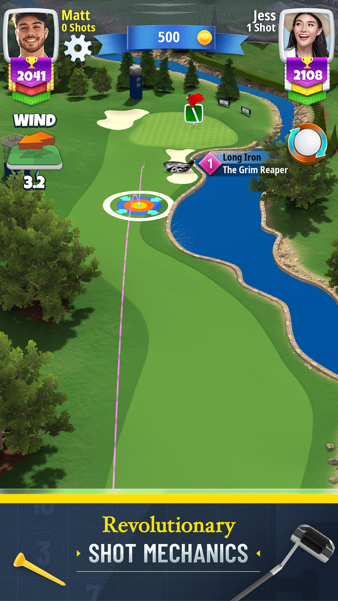 اسکرین شات 3 بازی Golf Clash - Golfing Simulator
