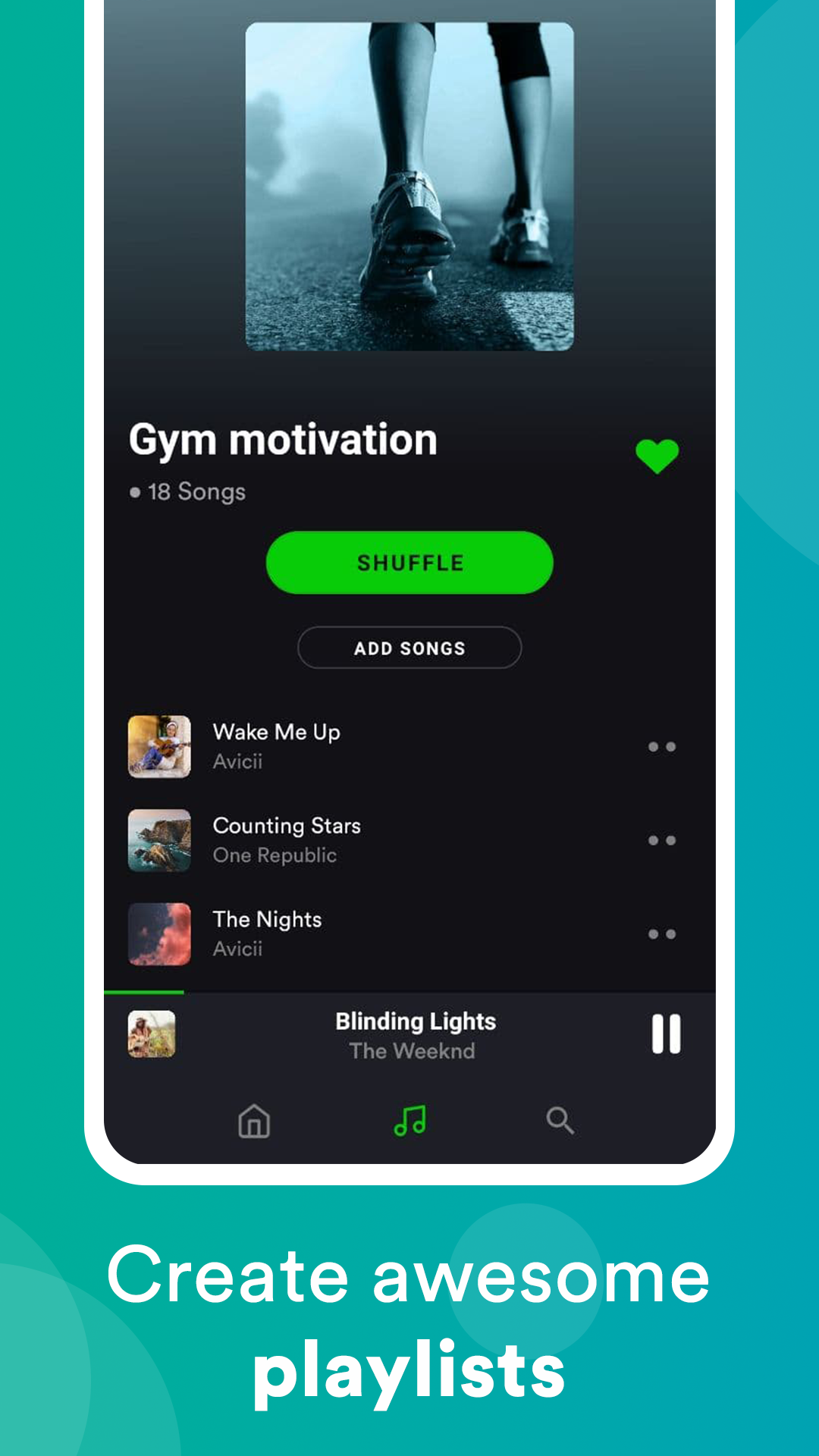 اسکرین شات 3 برنامه eSound: MP3 Music Player App