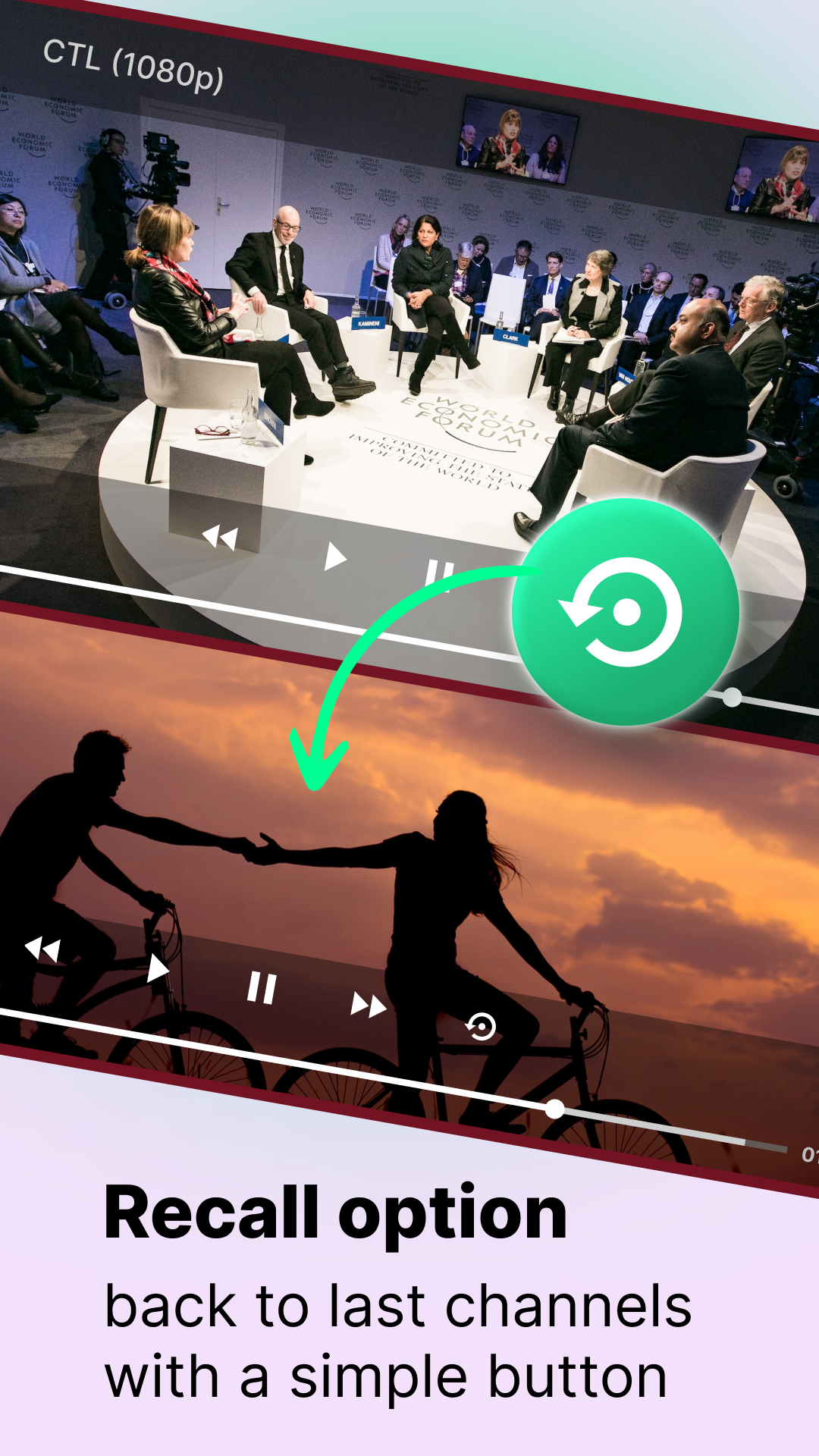 اسکرین شات 5 برنامه IPTV PLAYER