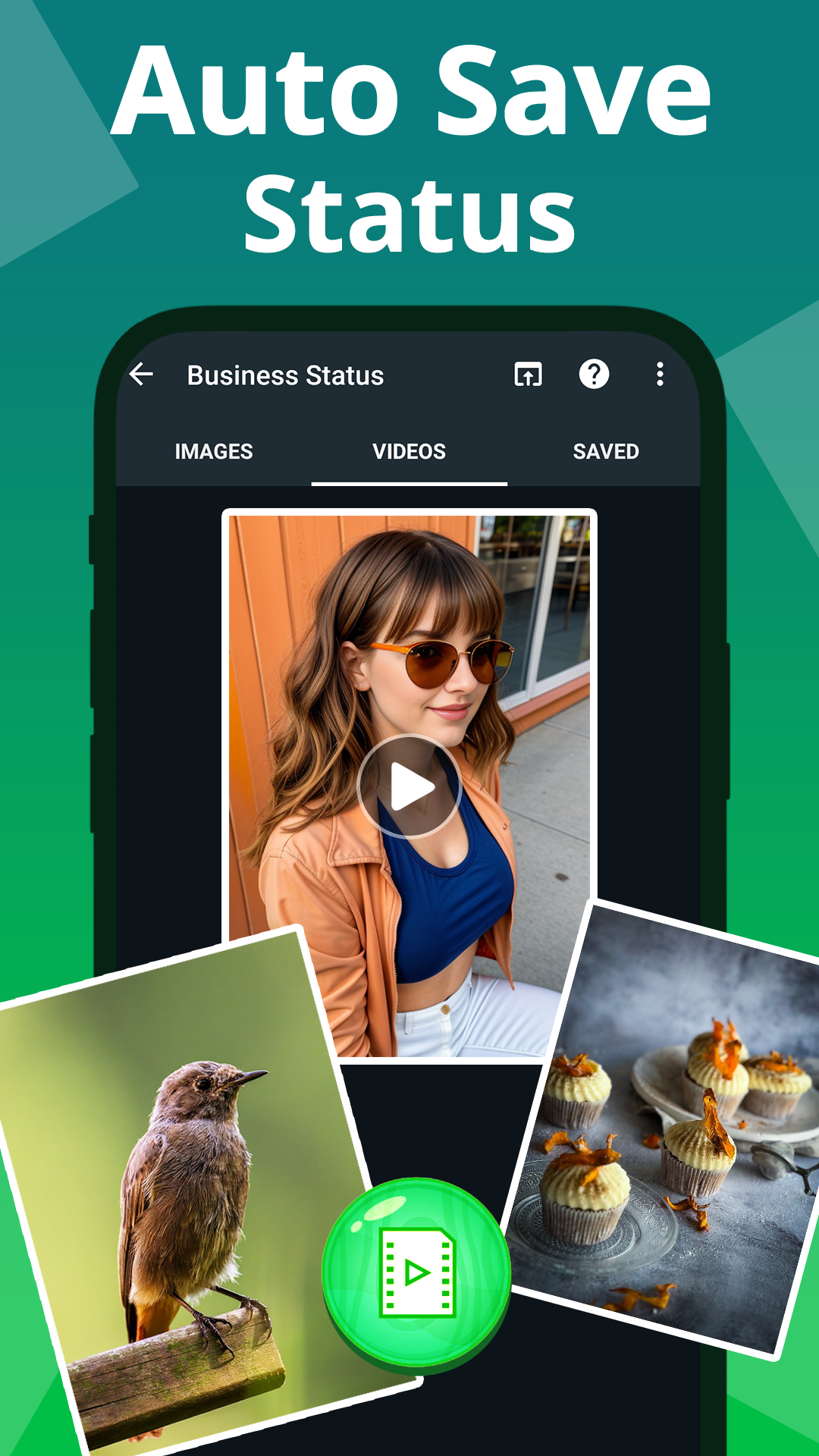 اسکرین شات 4 برنامه Status Saver Video Downloader