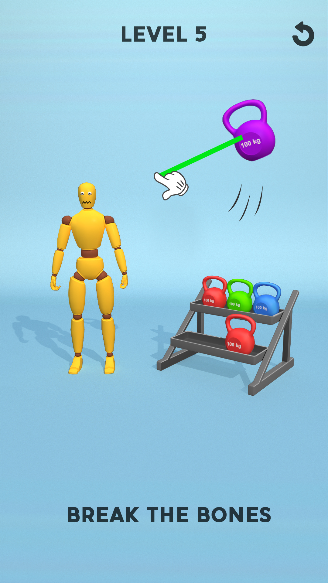 اسکرین شات 6 بازی Kick & Break The Ragdoll Games