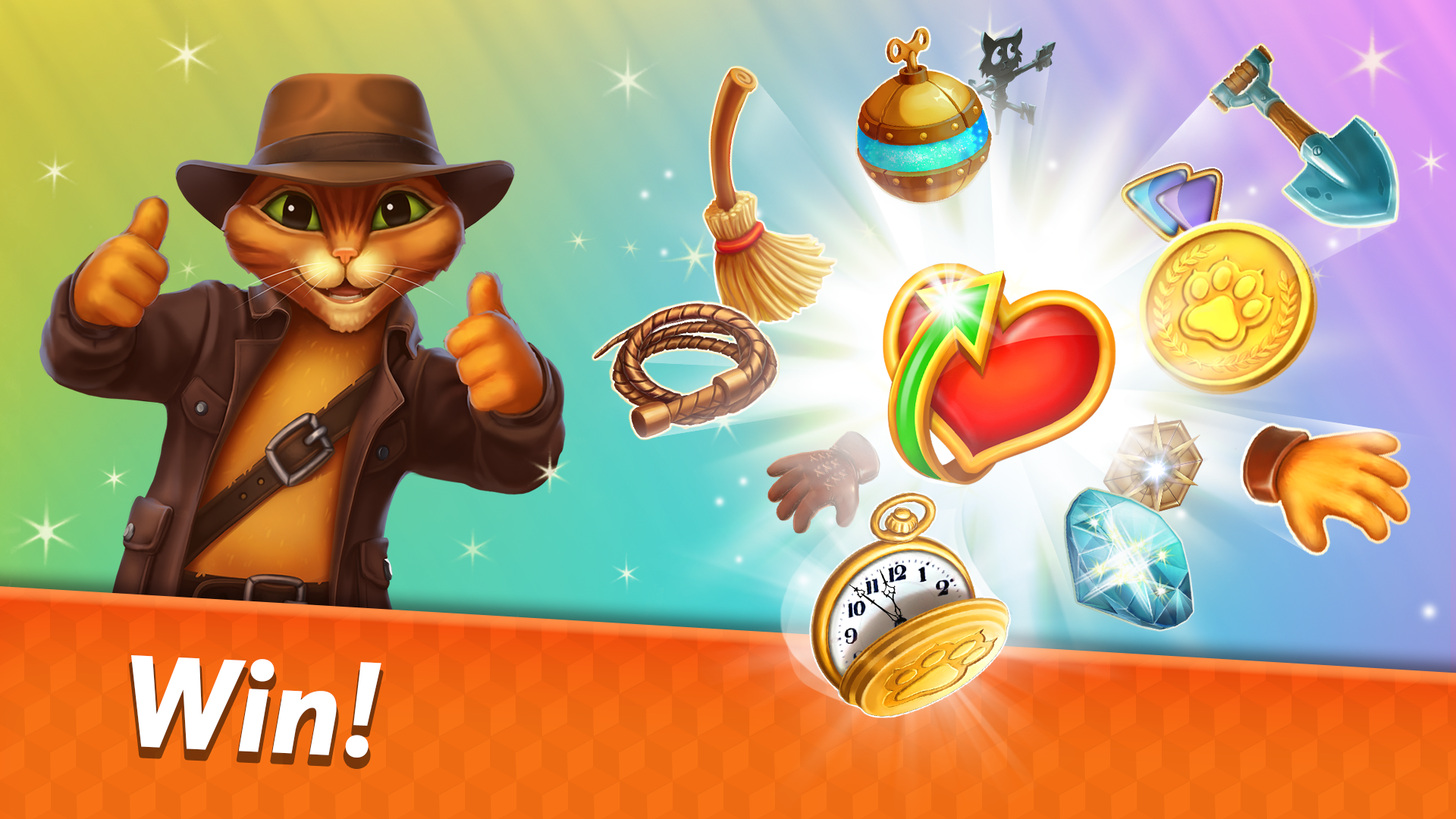اسکرین شات 4 بازی Indy Cat 2: Match 3 game