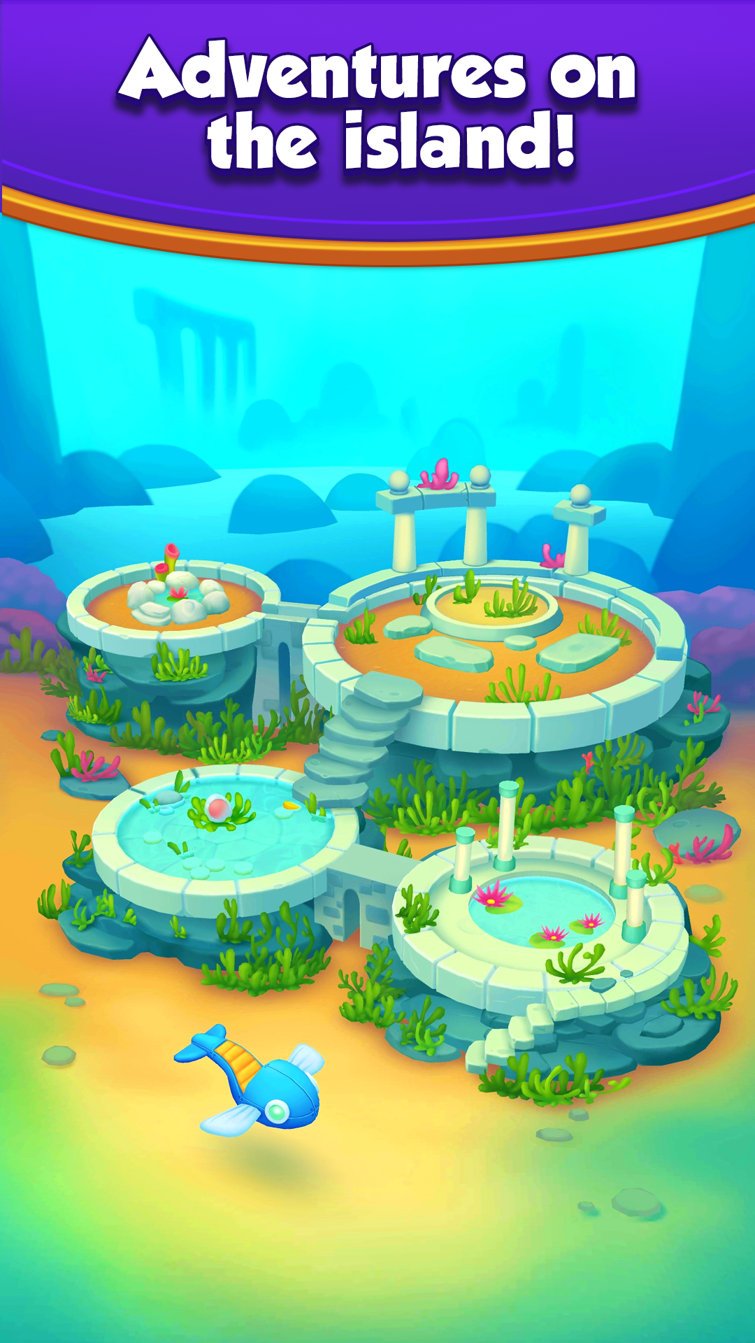 اسکرین شات 7 بازی Royal Island: PvP Match 3 Game