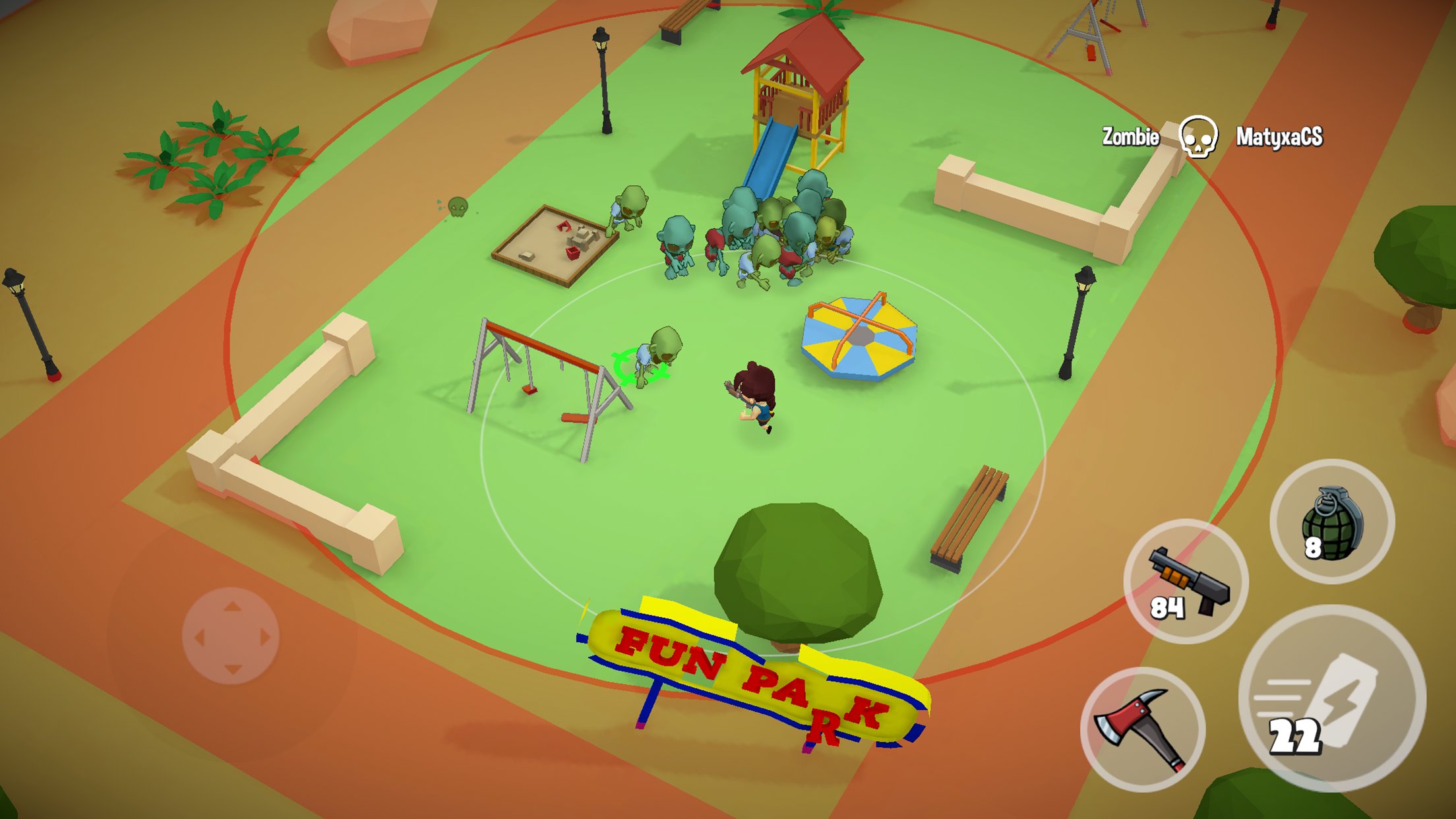اسکرین شات 6 بازی Zombie Royale io Offline Game