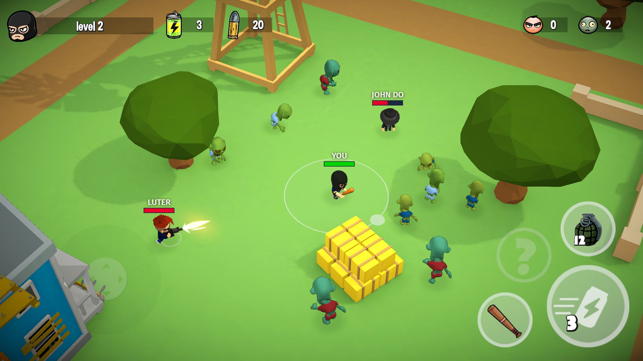 اسکرین شات 1 بازی Zombie Royale io Offline Game