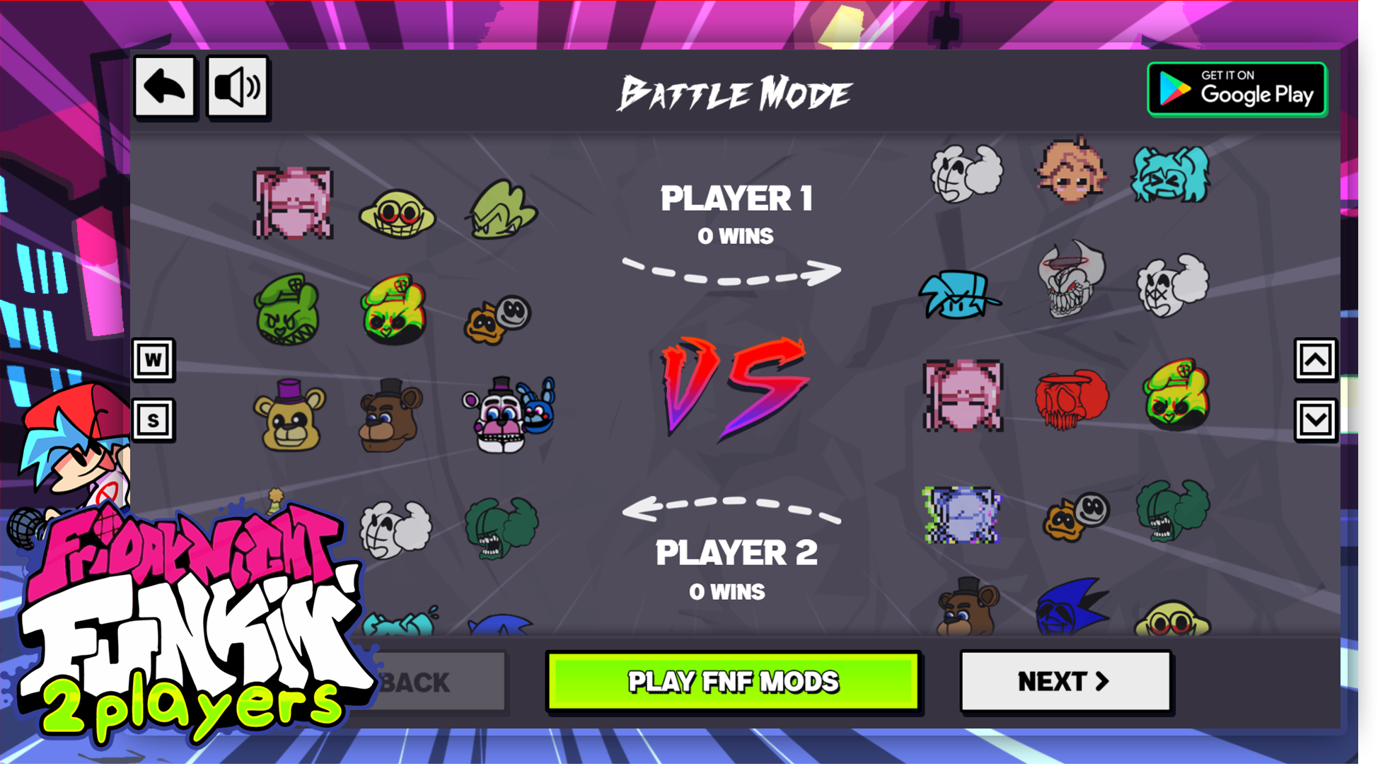 اسکرین شات 1 بازی FNF 2 Players