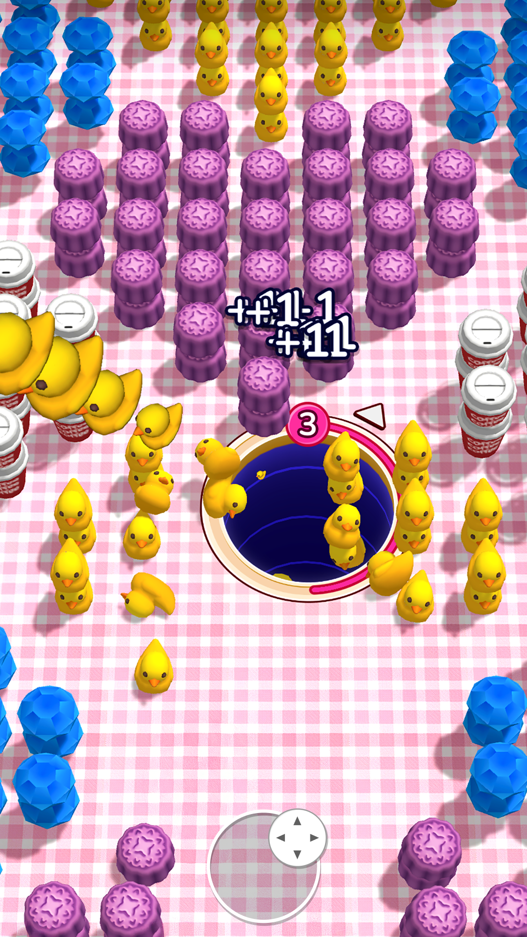 اسکرین شات 4 بازی Hole Rush: Eat All Puzzle