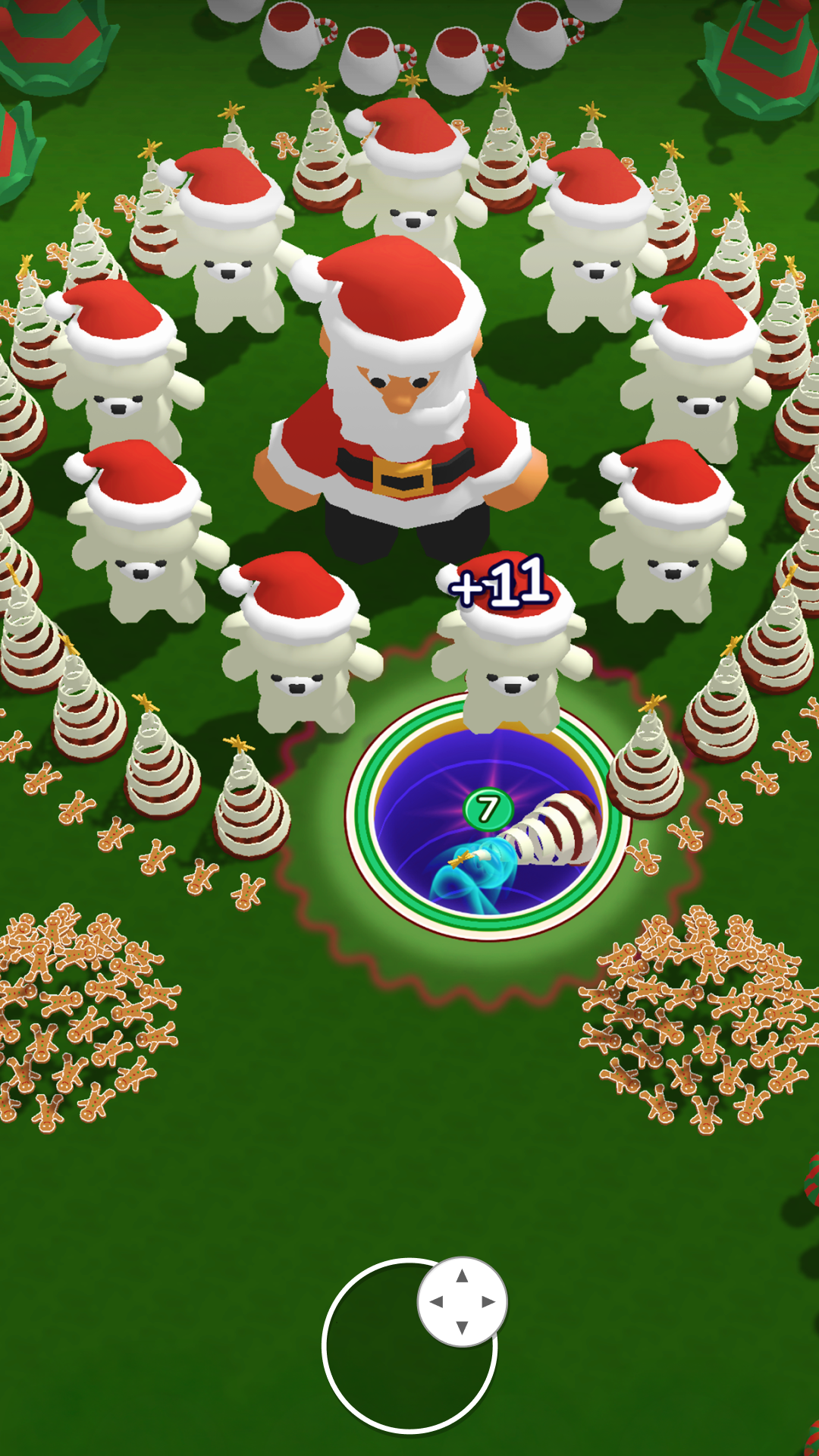 اسکرین شات 2 بازی Hole Rush: Eat All Puzzle