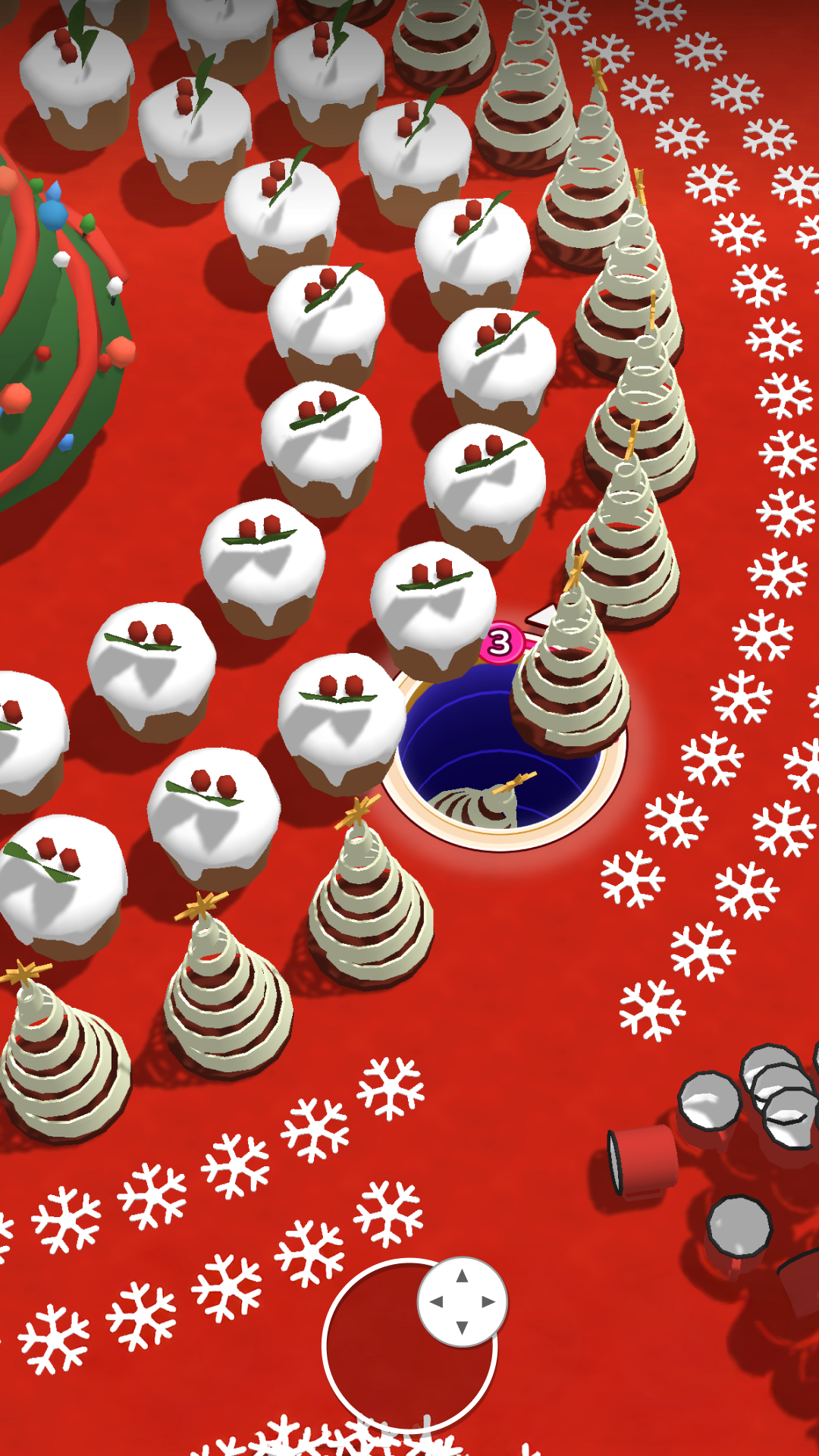 اسکرین شات 3 بازی Hole Rush: Eat All Puzzle