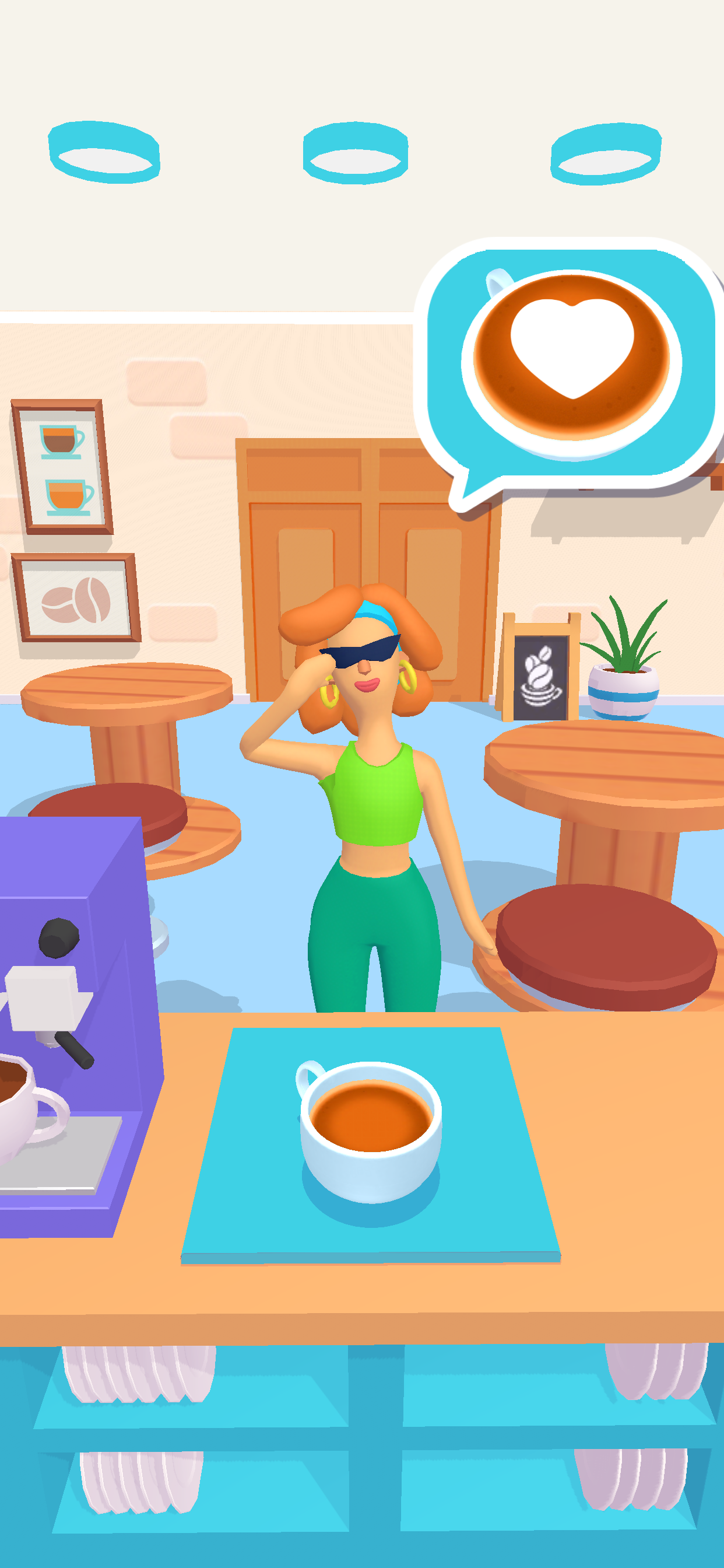اسکرین شات بازی Coffee Shop 3D 4